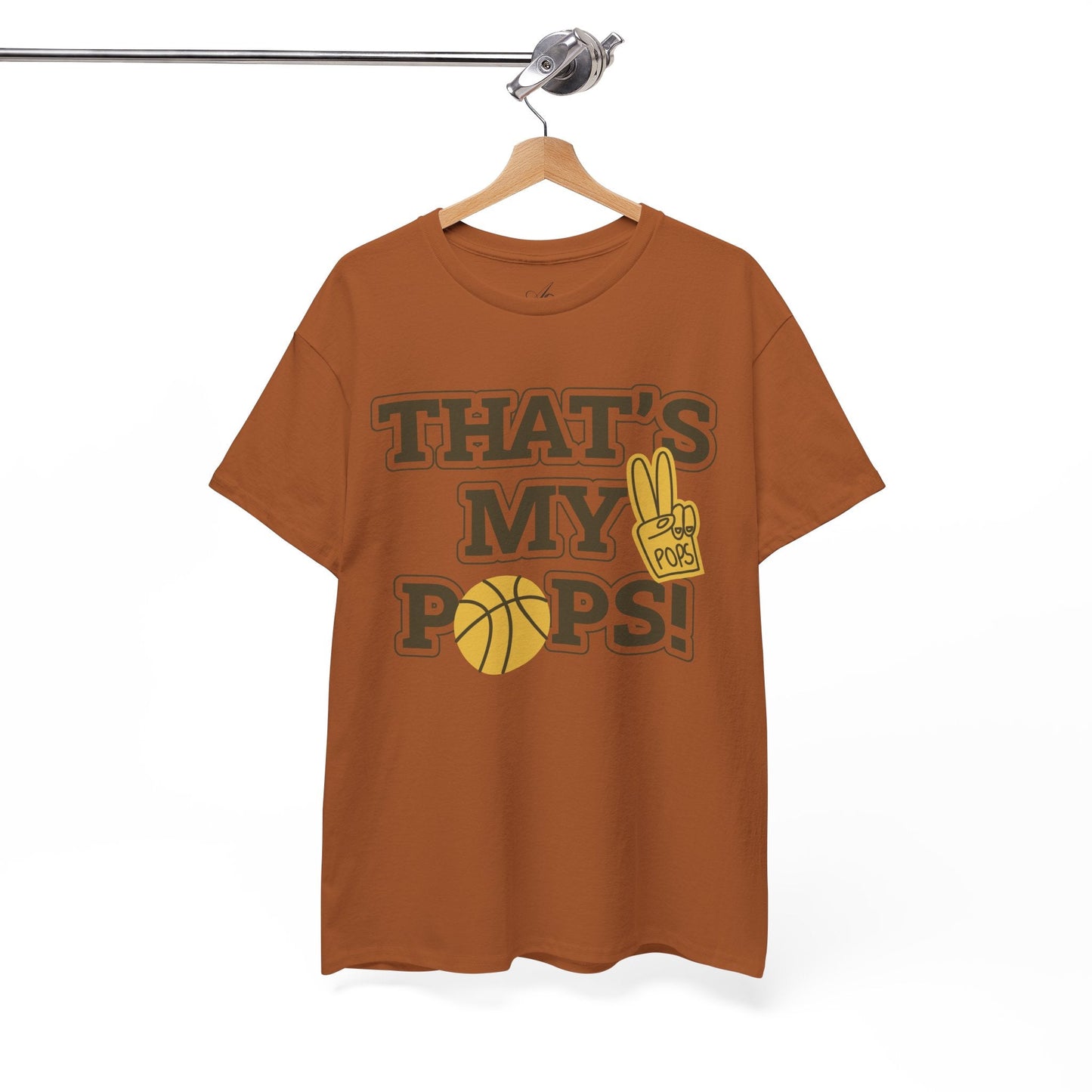 Basketball Dad Tee, Unisex Heavy Cotton T-Shirt for Father's Day, Sports Gift, Father's Day Gift, Family Tee, Casual Wear - Metamorphosis Creations
