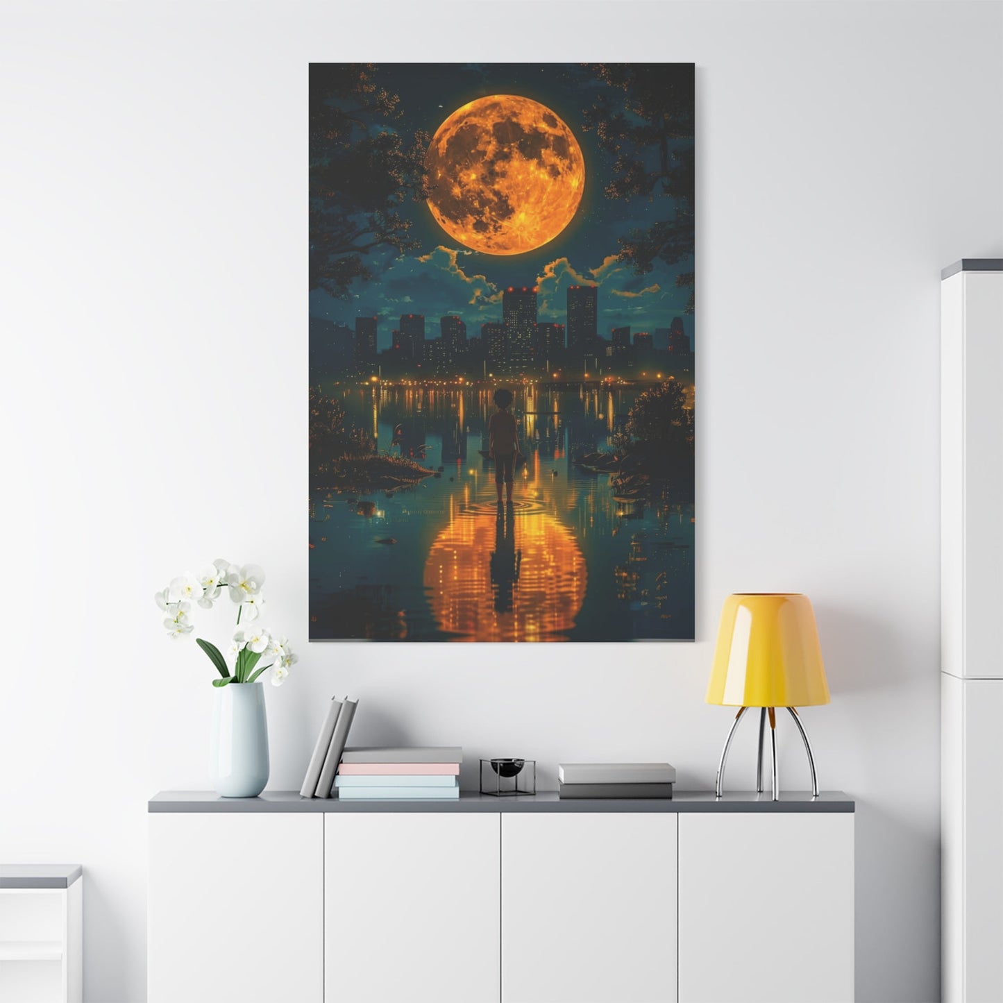 Because words have the power to move you let them live on your wall, Unique Nightscape Decoration, Perfect for Any Occasion - Metamorphosis Creations