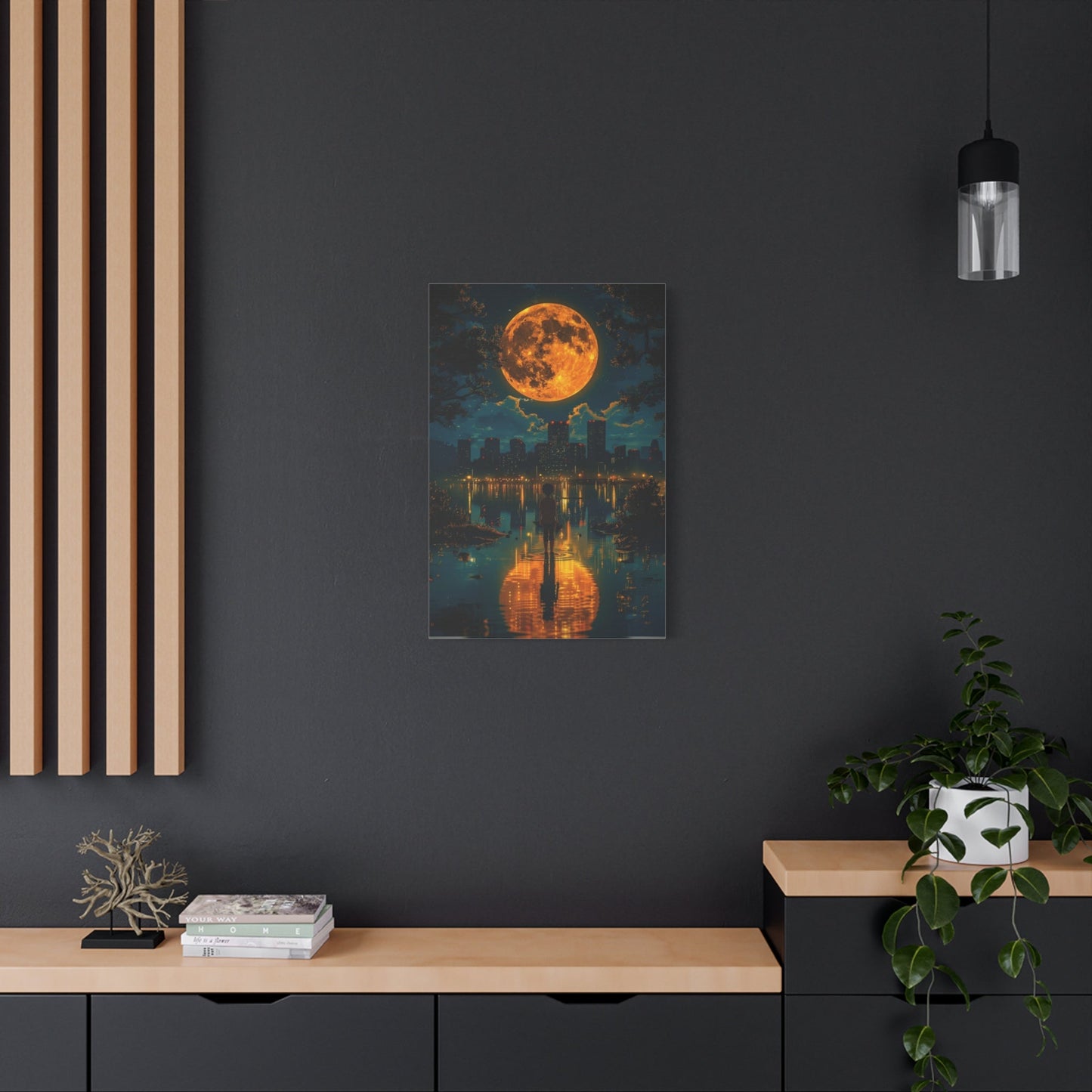 Because words have the power to move you let them live on your wall, Unique Nightscape Decoration, Perfect for Any Occasion - Metamorphosis Creations