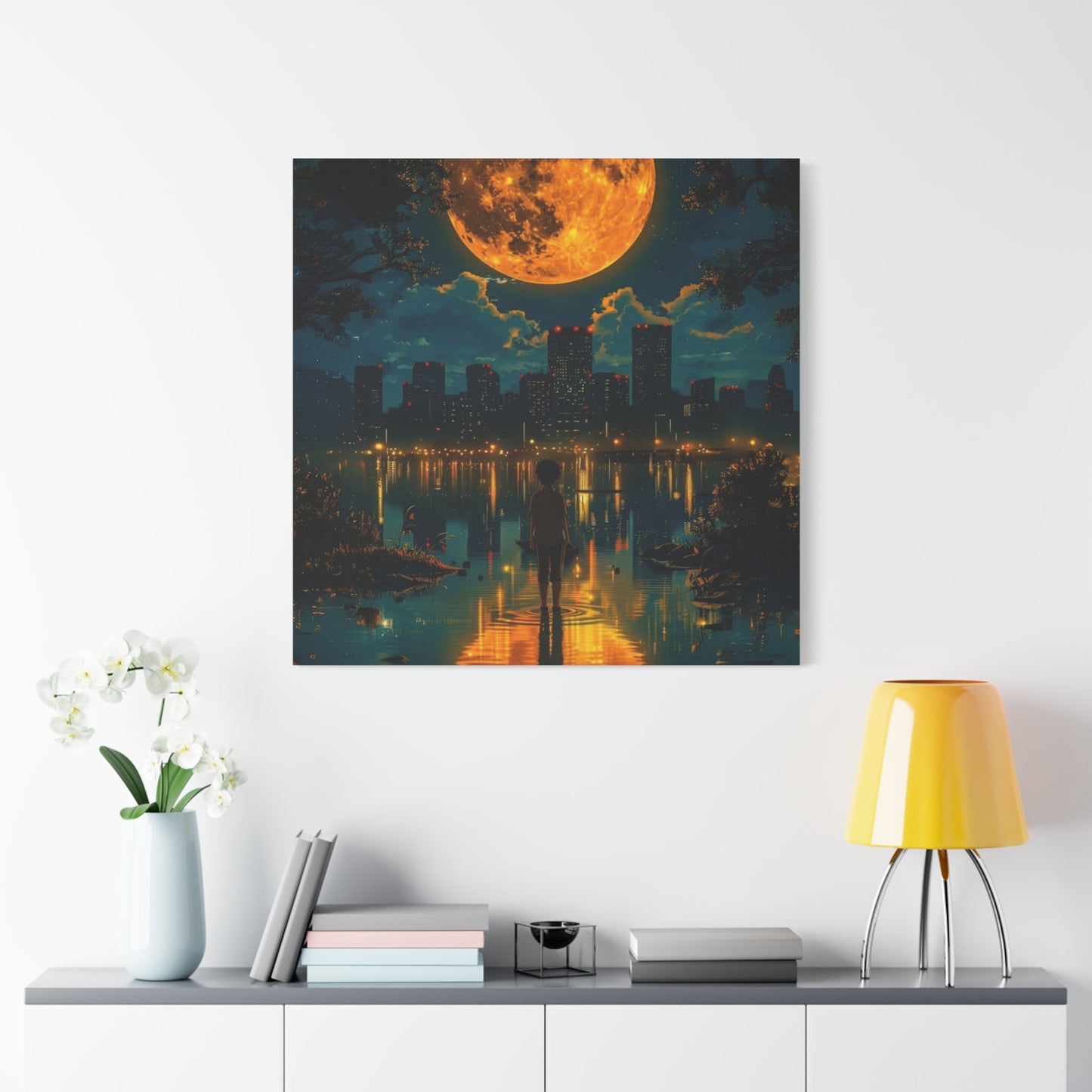 Because words have the power to move you let them live on your wall, Unique Nightscape Decoration, Perfect for Any Occasion - Metamorphosis Creations