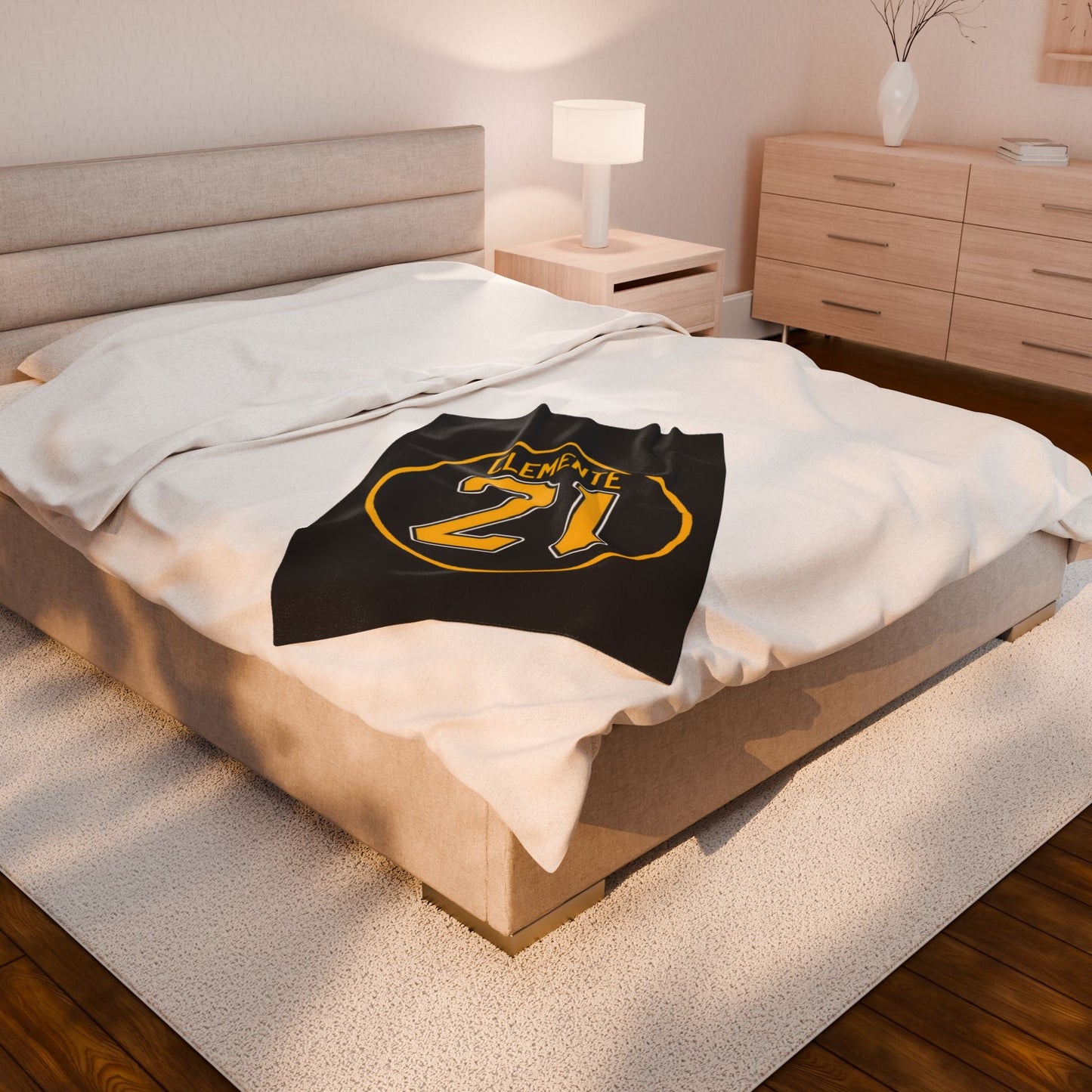 📝 Blanket – Wrap Yourself in Boricua Greatness Plush Sports Blanket | Cozy Throw for Fans | Perfect Gift for Sports Lovers, Game Day - Metamorphosis Creations