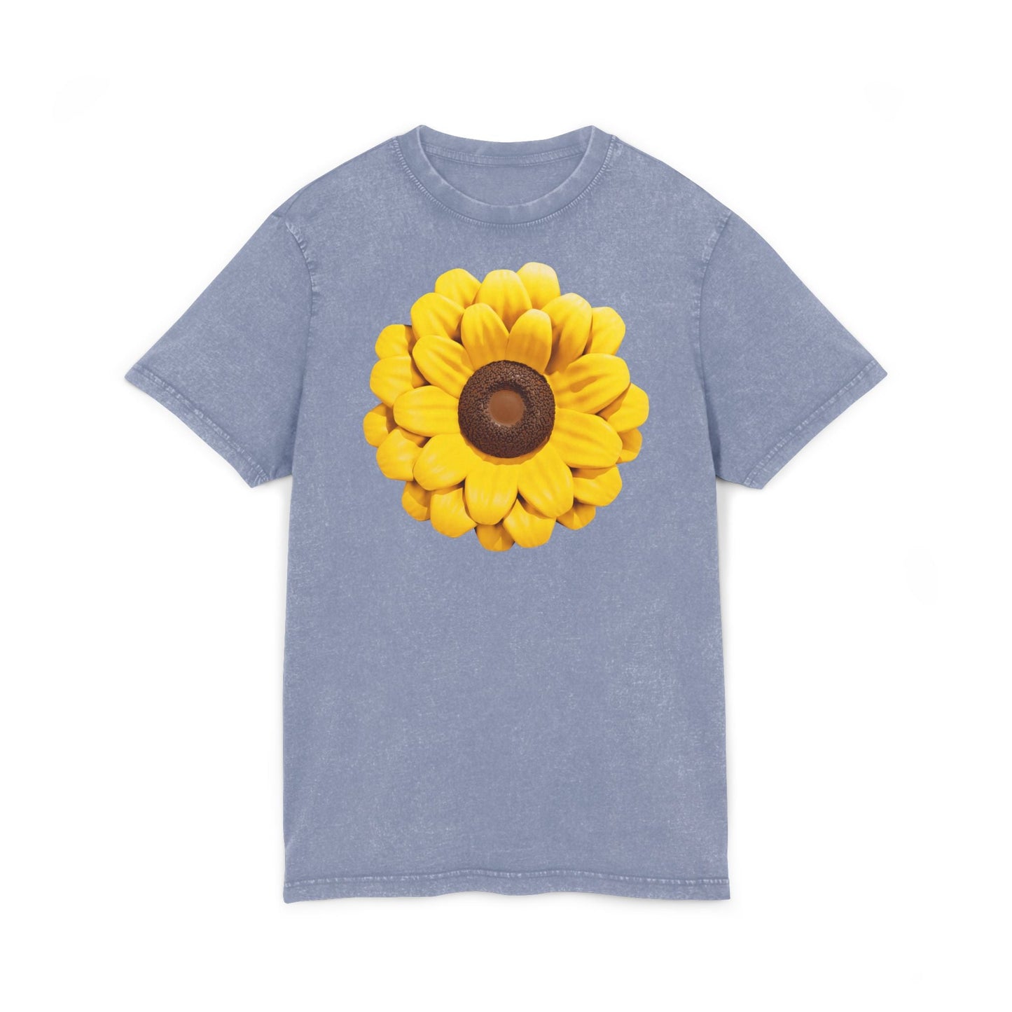 Bloom Boldly in Every Season Acid Washed Floral Tee, Vintage Style Shirt, Boho Chic Top, Gift for Her, Summer Fashion, Casual Everyday Wear - Metamorphosis Creations
