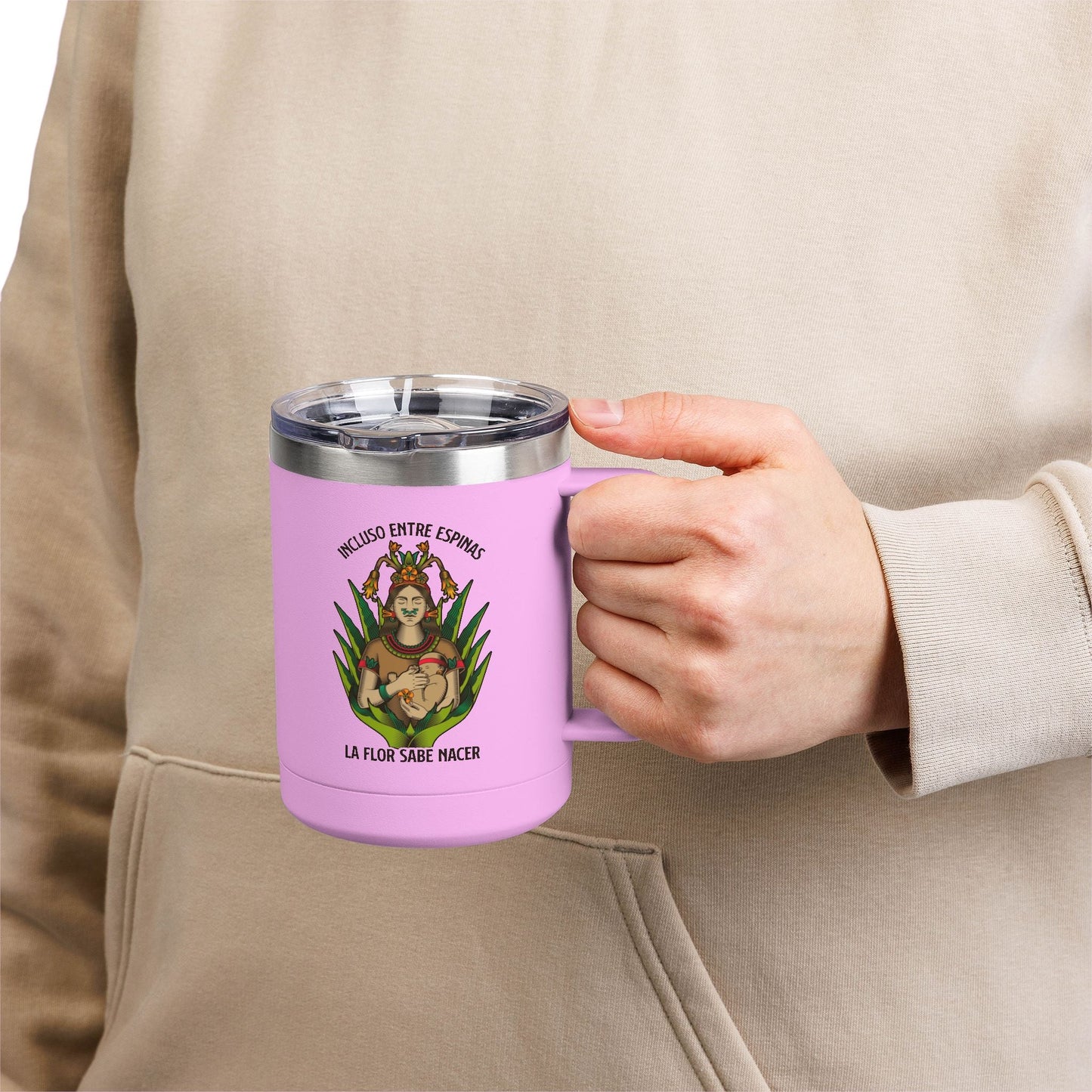 Boho Hippie Mugs for Free Spirits 🌞☕ Artistic Coffee Mug Tumbler, Custom Tumblers for Home and Garden, Perfect Gift for Coffee Lovers, Unique Drinkware for Nature Enthusiasts - Metamorphosis Creations