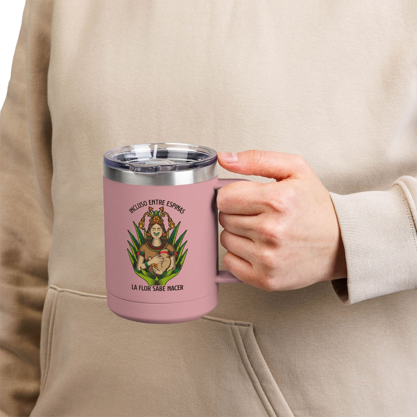 Boho Hippie Mugs for Free Spirits 🌞☕ Artistic Coffee Mug Tumbler, Custom Tumblers for Home and Garden, Perfect Gift for Coffee Lovers, Unique Drinkware for Nature Enthusiasts - Metamorphosis Creations