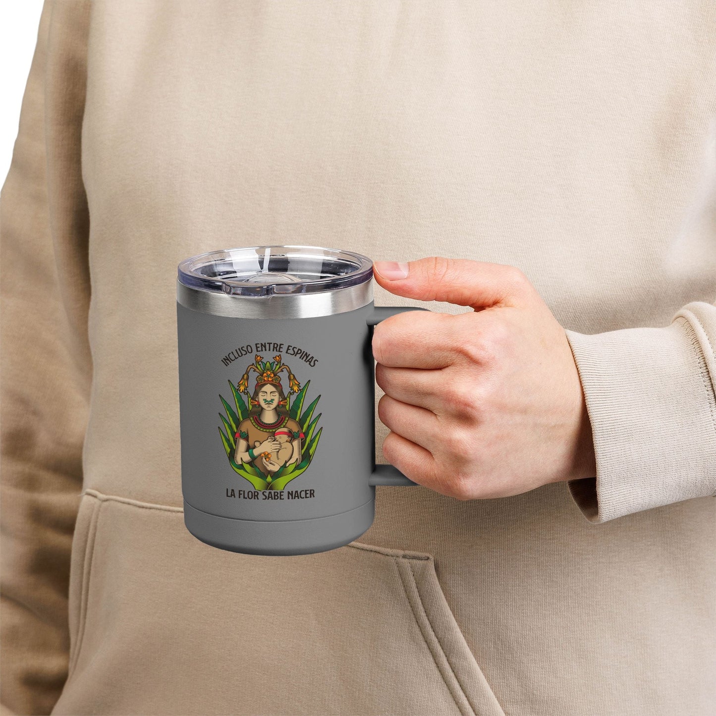 Boho Hippie Mugs for Free Spirits 🌞☕ Artistic Coffee Mug Tumbler, Custom Tumblers for Home and Garden, Perfect Gift for Coffee Lovers, Unique Drinkware for Nature Enthusiasts - Metamorphosis Creations