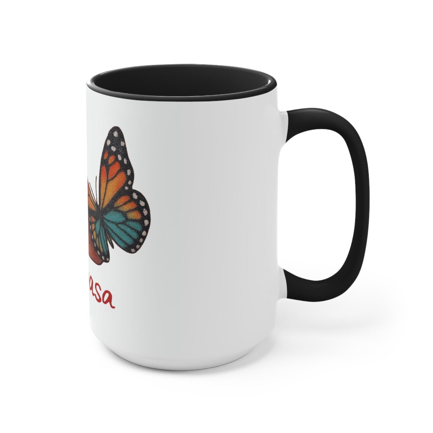 Boho Hippie Mugs for Free Spirits 🌞☕ Butterfly & Band - Aid Empowerment Mug - Inspirational Coffee Cup, Gift for Friends, Self - Care, Motivational, Encouragement, Home Decor - Metamorphosis Creations