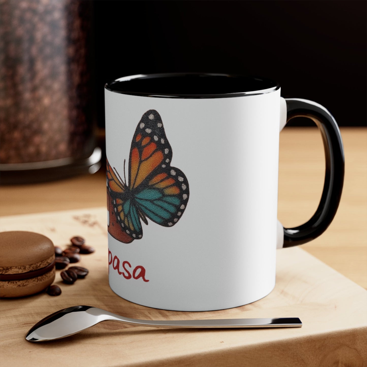 Boho Hippie Mugs for Free Spirits 🌞☕ Butterfly & Band - Aid Empowerment Mug - Inspirational Coffee Cup, Gift for Friends, Self - Care, Motivational, Encouragement, Home Decor - Metamorphosis Creations