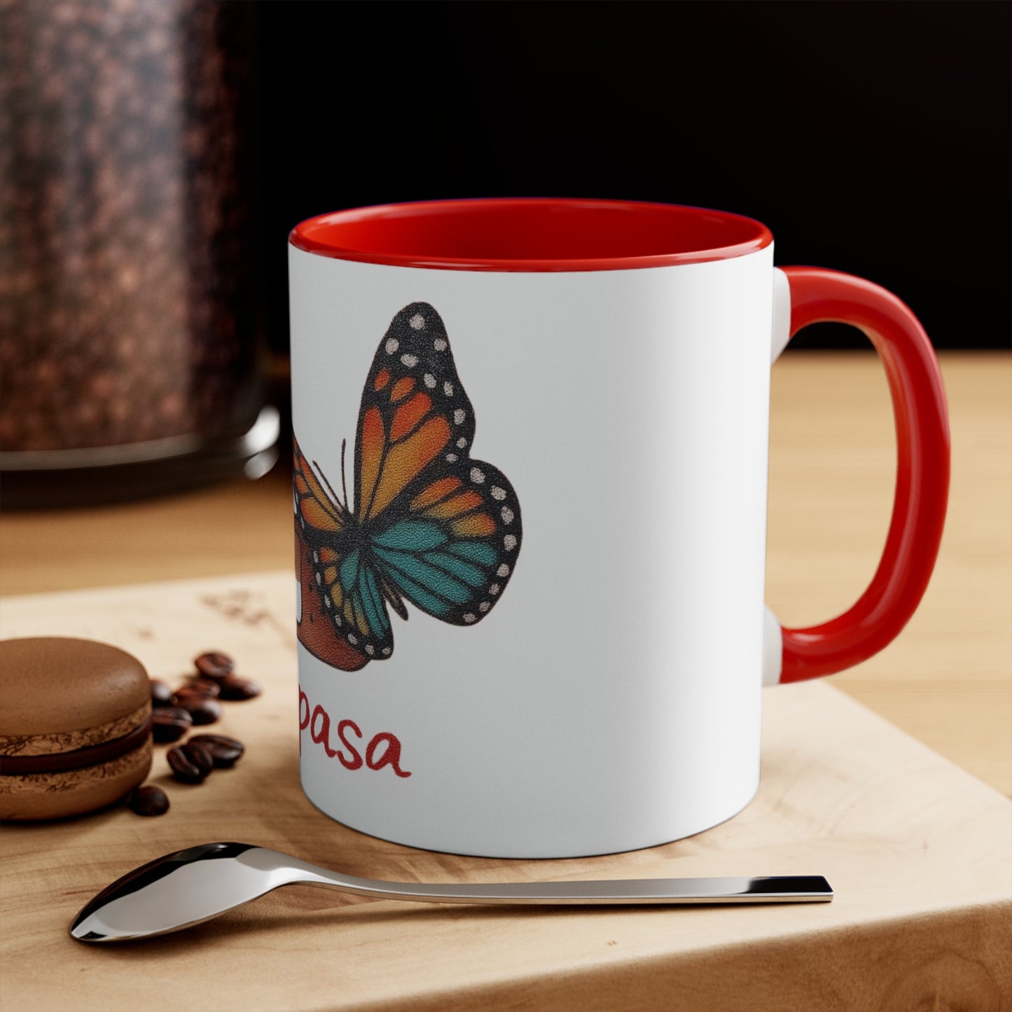 Boho Hippie Mugs for Free Spirits 🌞☕ Butterfly & Band - Aid Empowerment Mug - Inspirational Coffee Cup, Gift for Friends, Self - Care, Motivational, Encouragement, Home Decor - Metamorphosis Creations