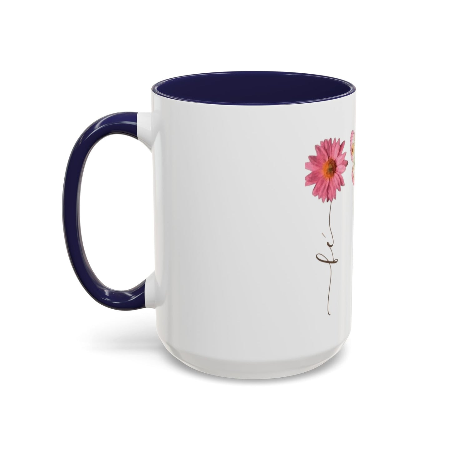 Boho Hippie Mugs for Free Spirits Inspirational Accent Coffee Mug, Flower & Butterfly Design, Hopeful Gift, Morning Coffee, Floral Tea Cup - Metamorphosis Creations