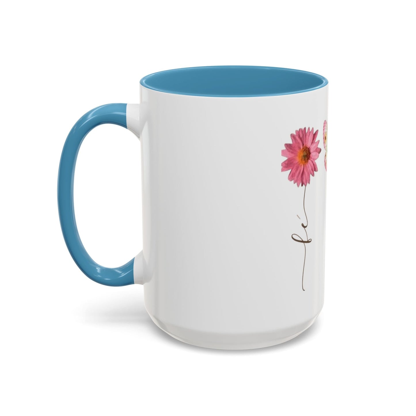 Boho Hippie Mugs for Free Spirits Inspirational Accent Coffee Mug, Flower & Butterfly Design, Hopeful Gift, Morning Coffee, Floral Tea Cup - Metamorphosis Creations