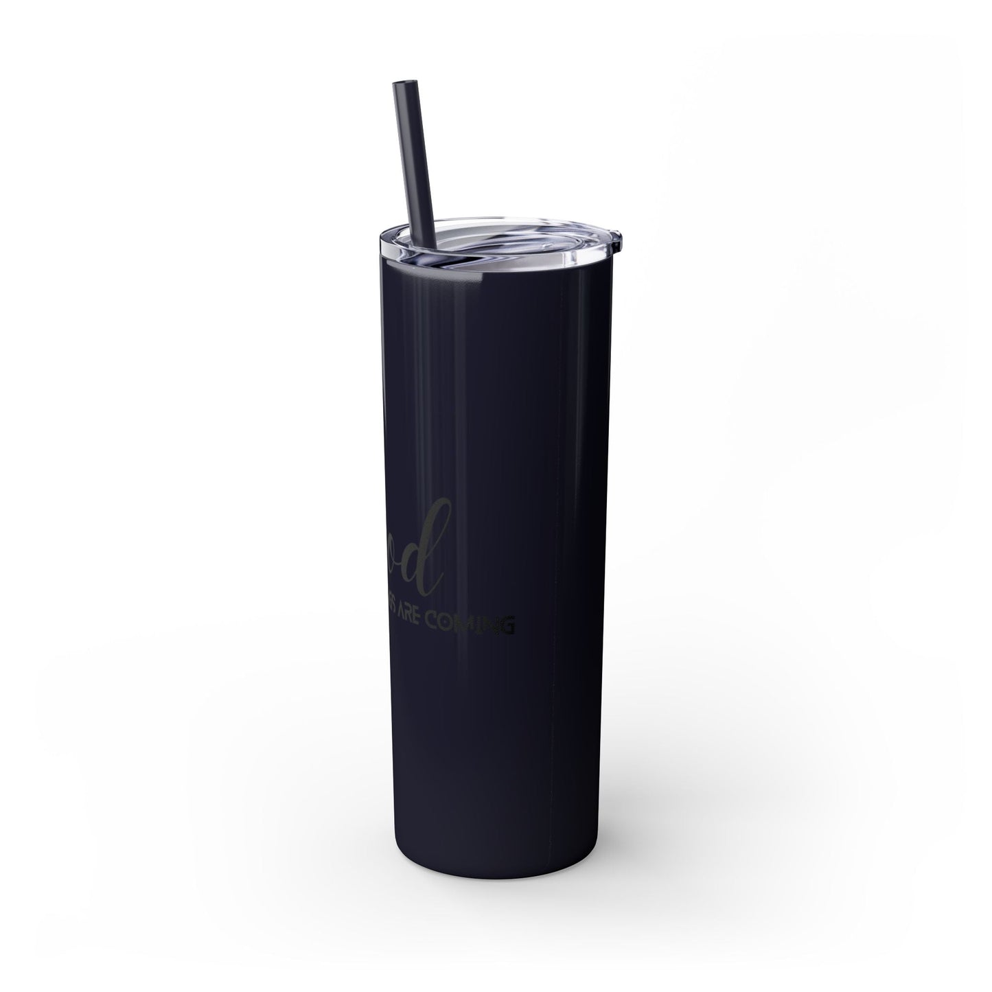 Boho Hippie Mugs for Free Spirits Skinny Tumbler with Straw, 20oz - Metamorphosis Creations