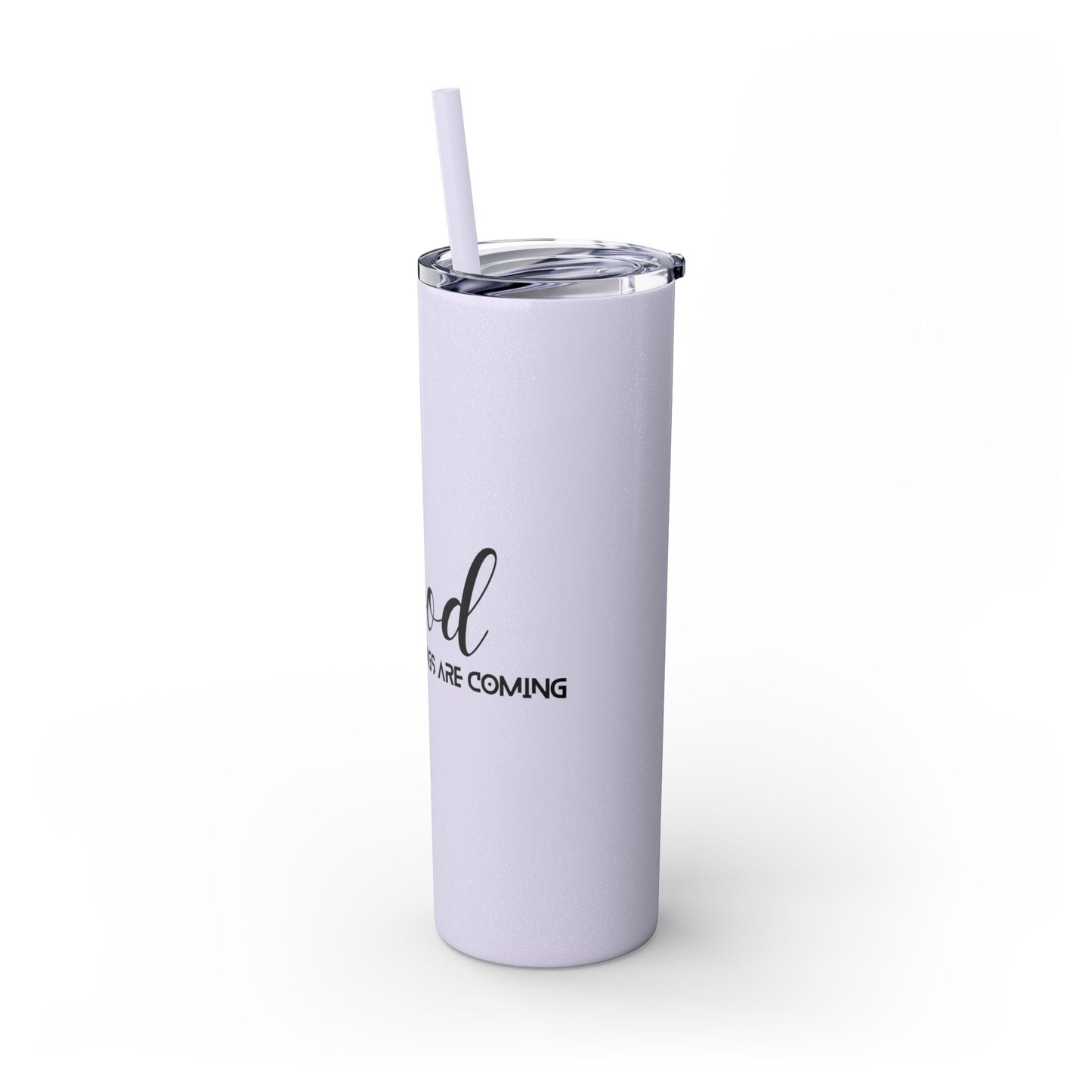 Boho Hippie Mugs for Free Spirits Skinny Tumbler with Straw, 20oz - Metamorphosis Creations