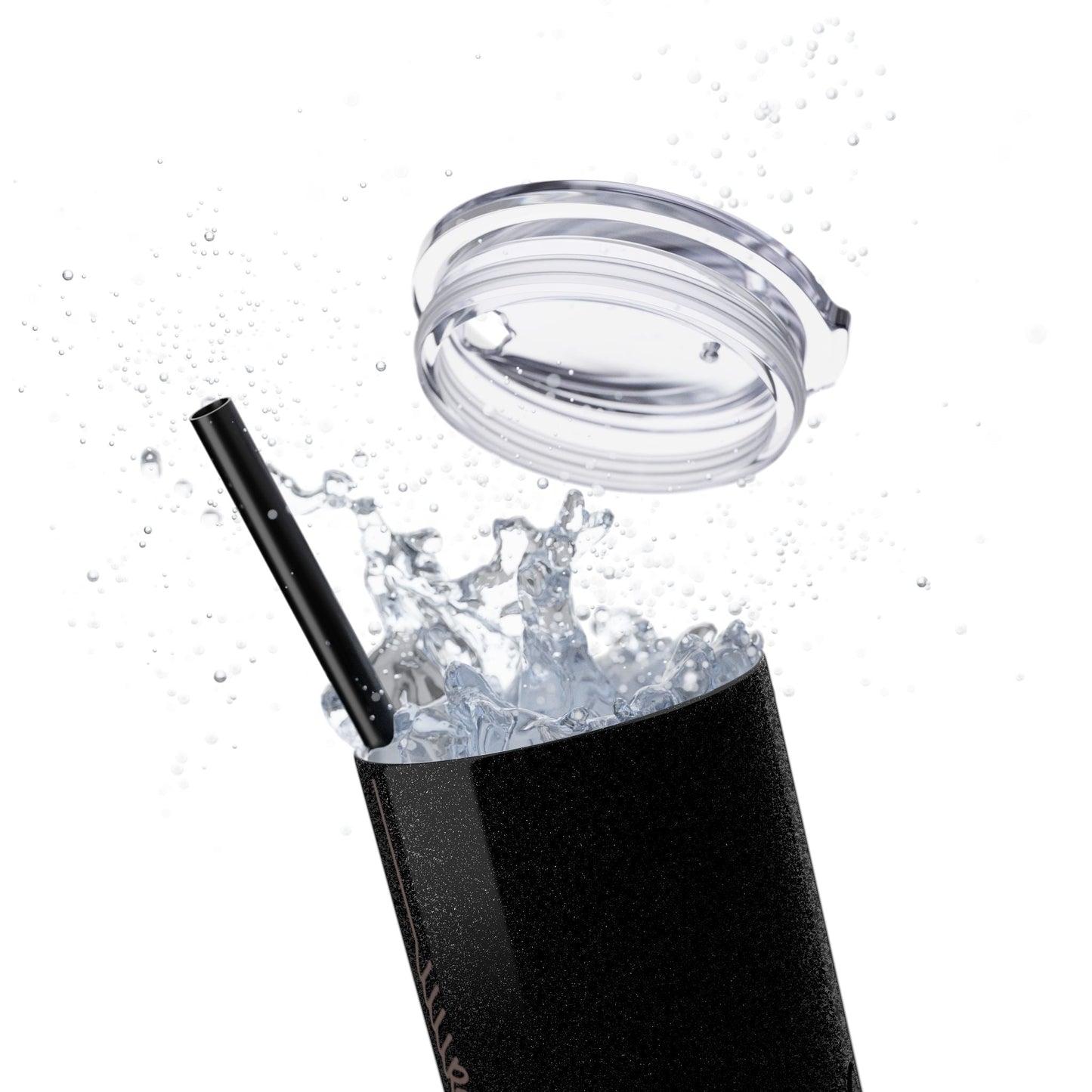 Boho Hippie Mugs for Free Spirits Skinny Tumbler with Straw, 20oz - Metamorphosis Creations