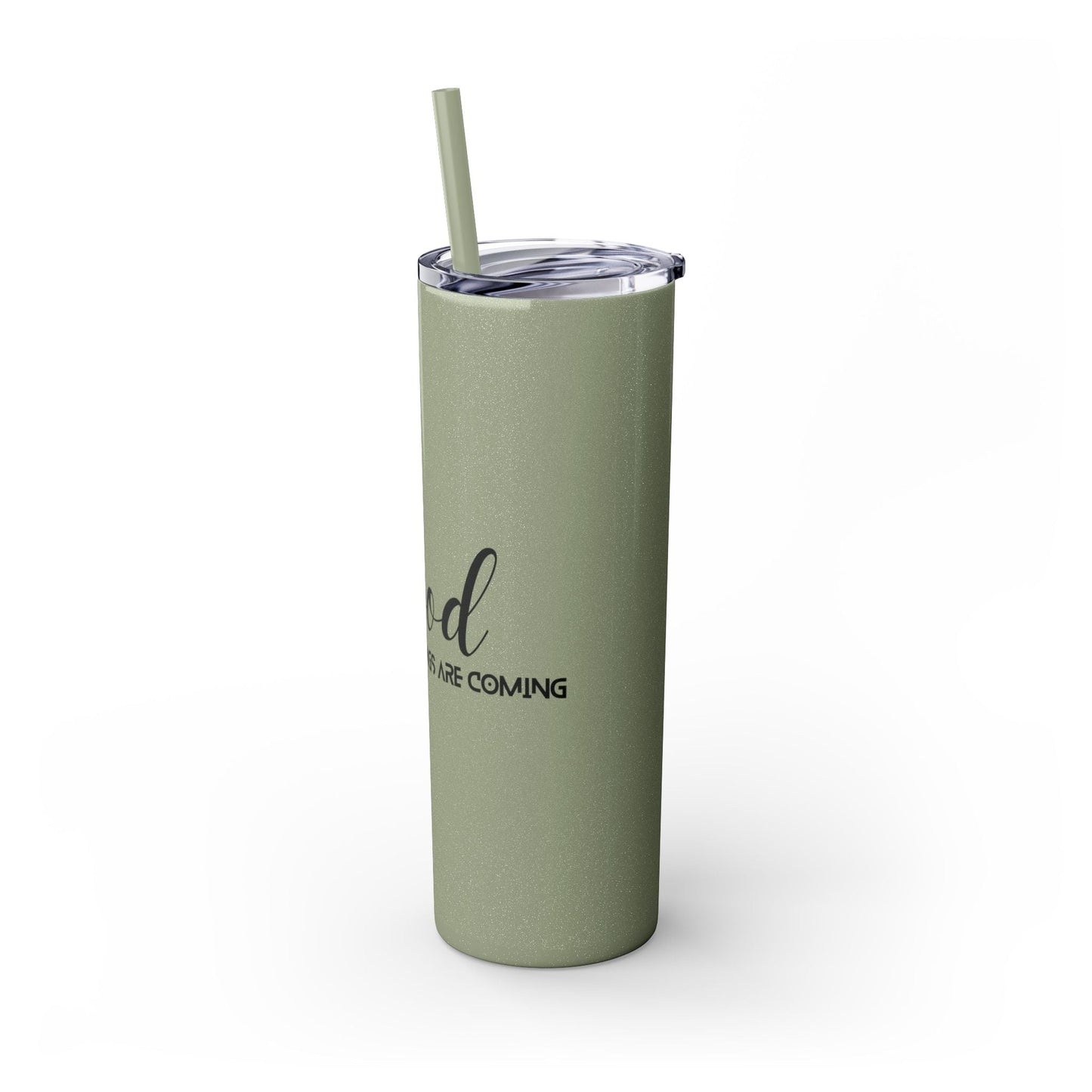 Boho Hippie Mugs for Free Spirits Skinny Tumbler with Straw, 20oz - Metamorphosis Creations