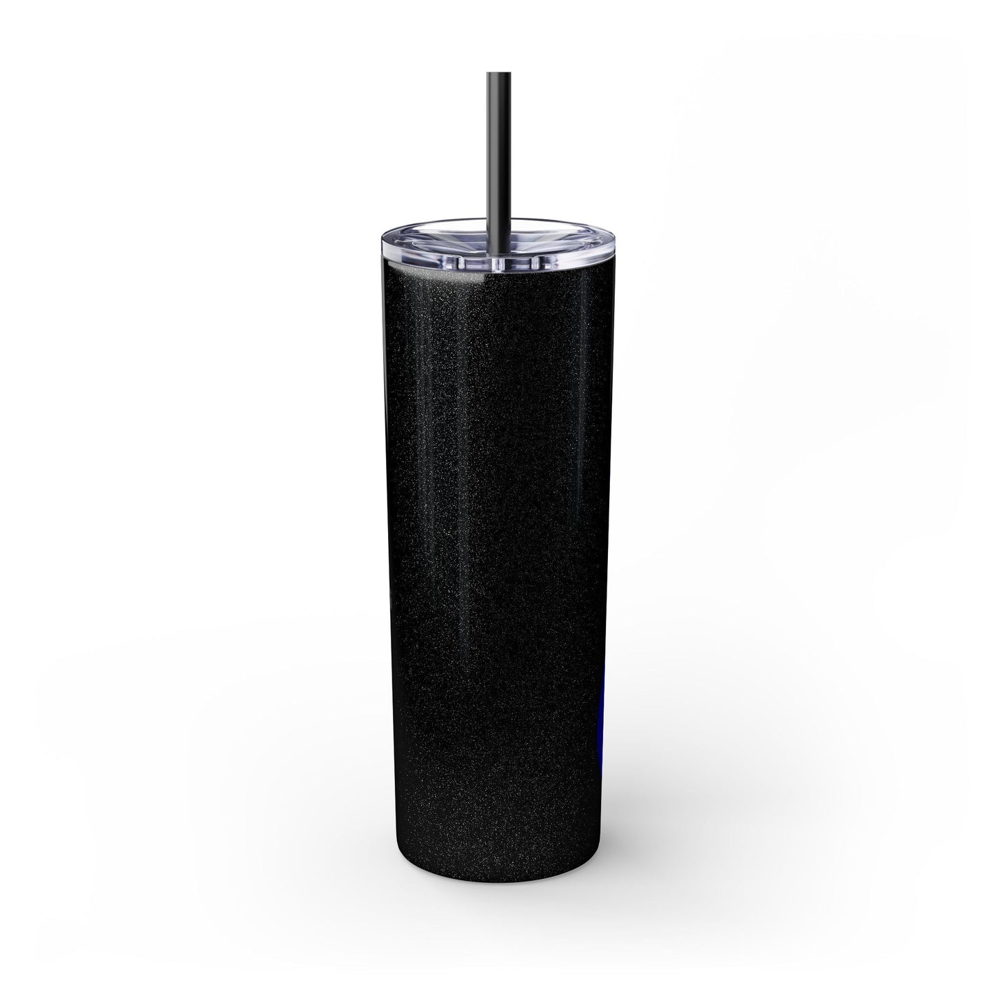 Boho Hippie Mugs for Free Spirits Skinny Tumbler with Straw, 20oz - Metamorphosis Creations