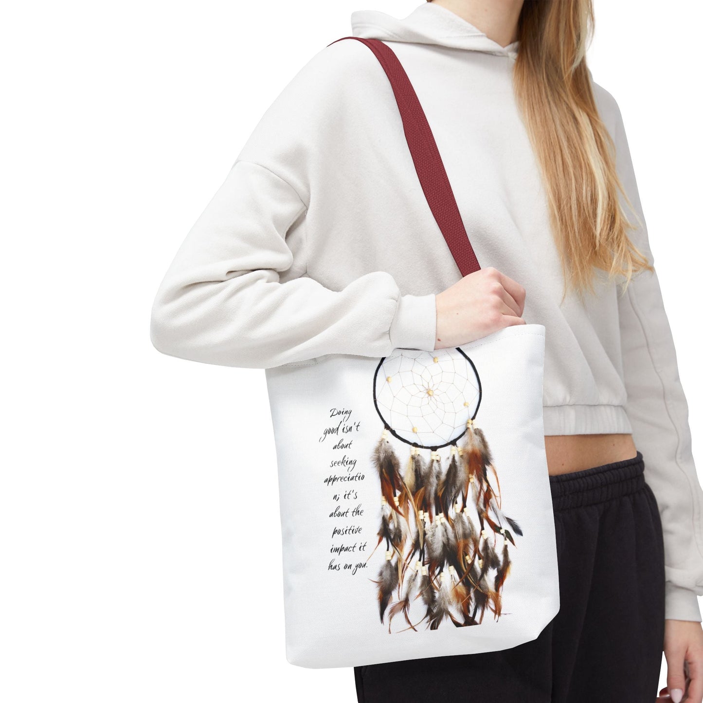 Bojo Motivational Design Tote Bags Tote Bag (AOP) - Metamorphosis Creations