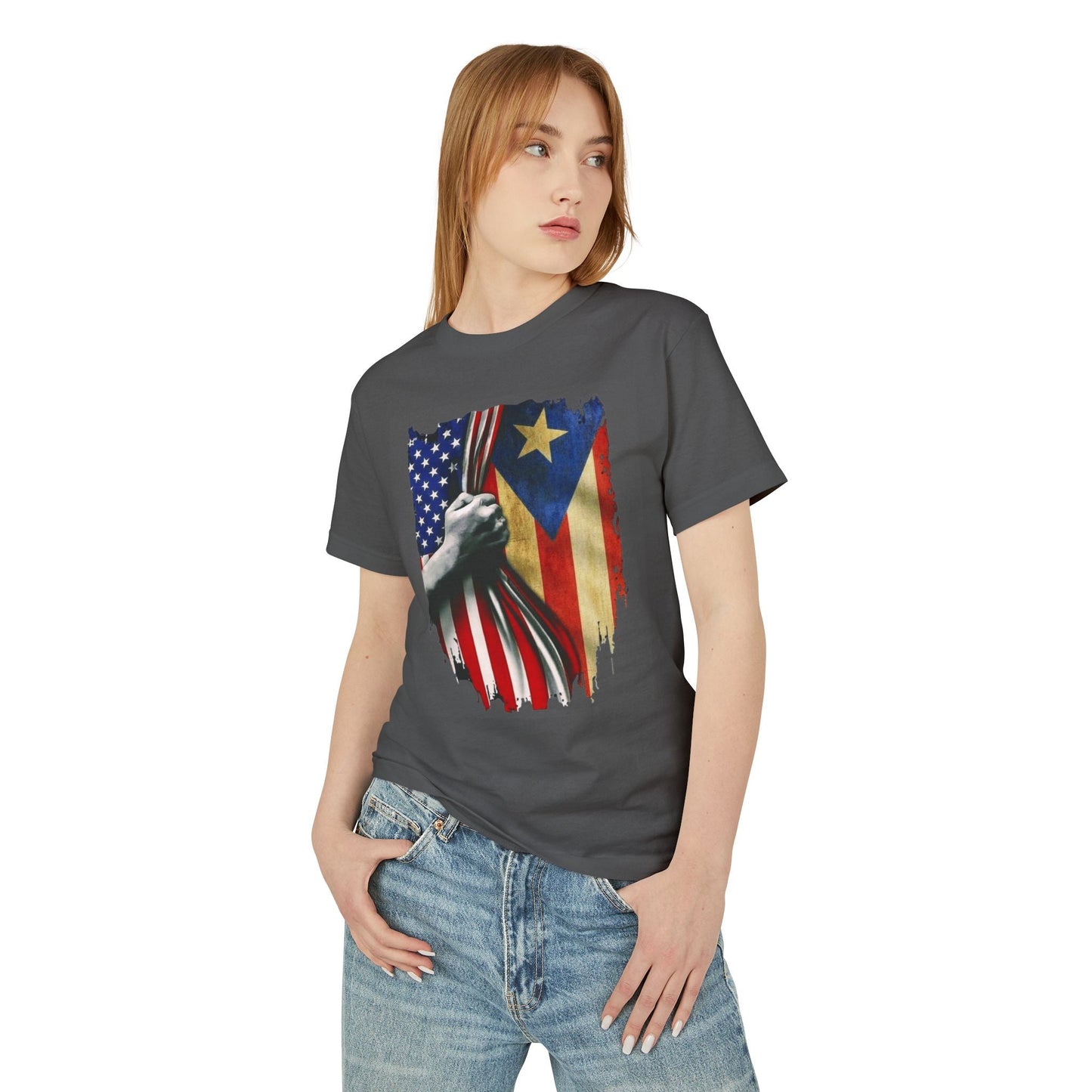 BORICUA Unity Tee – Puerto Rican Pride Unisex Cotton Shirt | Cultural Celebration Apparel - Metamorphosis Creations