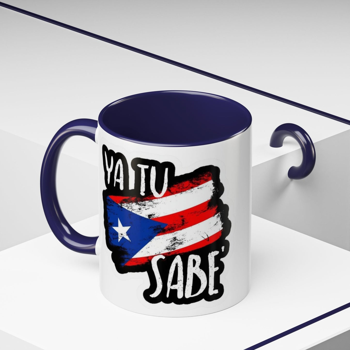 Café con Boricua: Puerto Rico - Themed Mugs & Cups Artistic Boricua Mug Accent Coffee Mug (11, 15oz) - Metamorphosis Creations