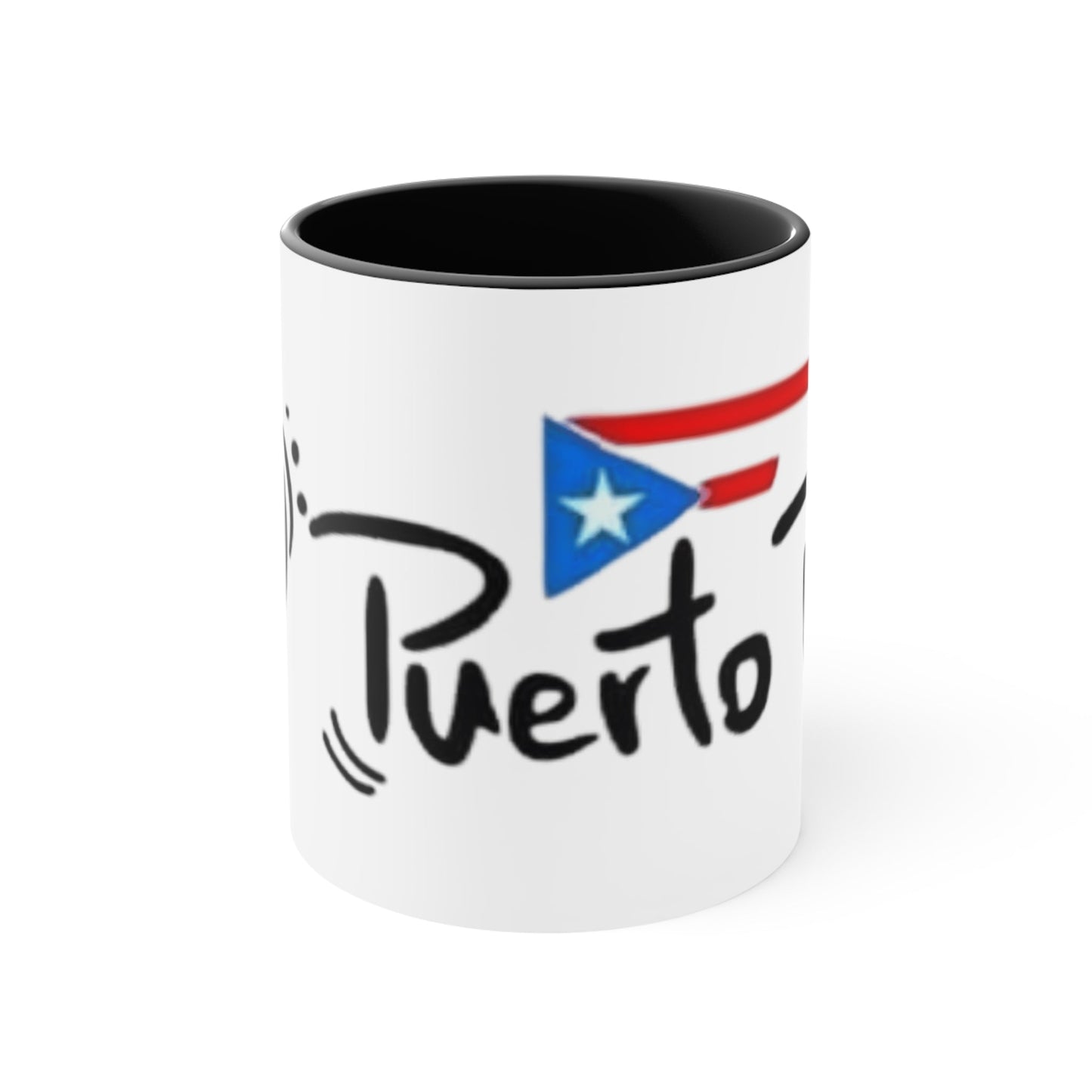 Café con Boricua: Puerto Rico - Themed Mugs & Cups Puerto Rican Flag Mug Accent Mugs - Metamorphosis Creations