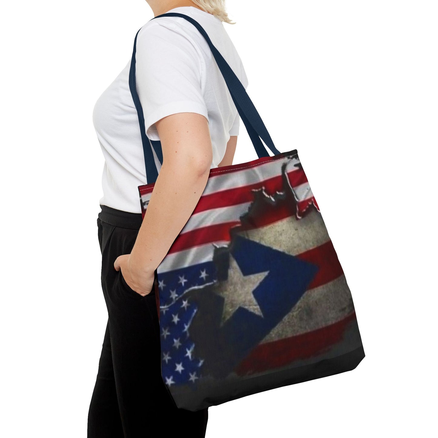 Carry Your Culture Puerto Rico Tote Bags with Island Pride 🇵🇷 Durable and Stylish Puerto Rico Tote Tote Bag (AOP) - Metamorphosis Creations