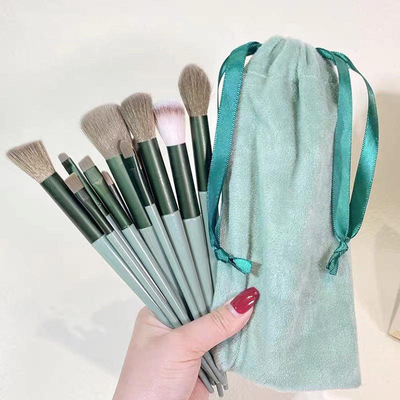 13 PCS Cosmetic Brushes Set Eye Shadow Foundation BB Cream Concealer Women Cosmetic Brush Eyeshadow Blush Powder Blending Beauty Soft Comprehensive Make Up Tools