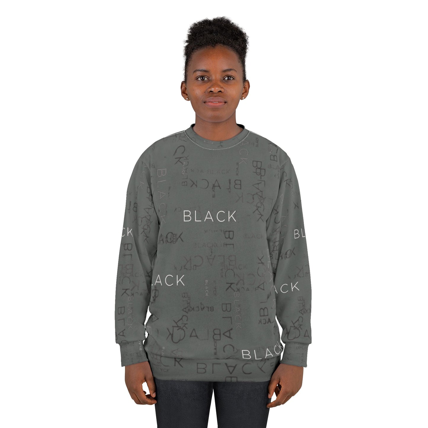 ConfidenceBoost Stylish Unisex Sweatshirt with Bold Text Design, Cozy Casual Wear, Perfect for Everyday and Gift Giving, Trendy Streetwear - Metamorphosis Creations