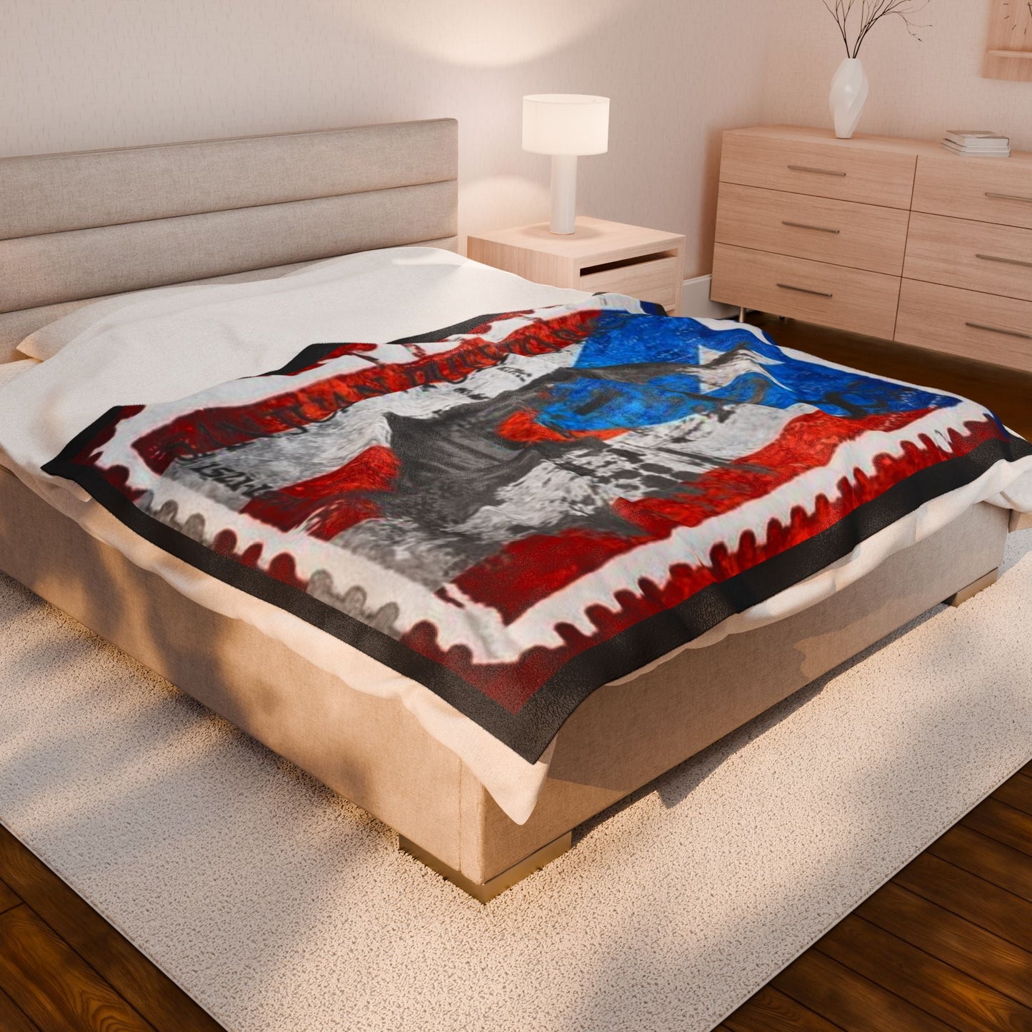 Cozy Up with Puerto Rican Pride Island Spirit in Every Stitch 🇵🇷🛏️ - Metamorphosis Creations