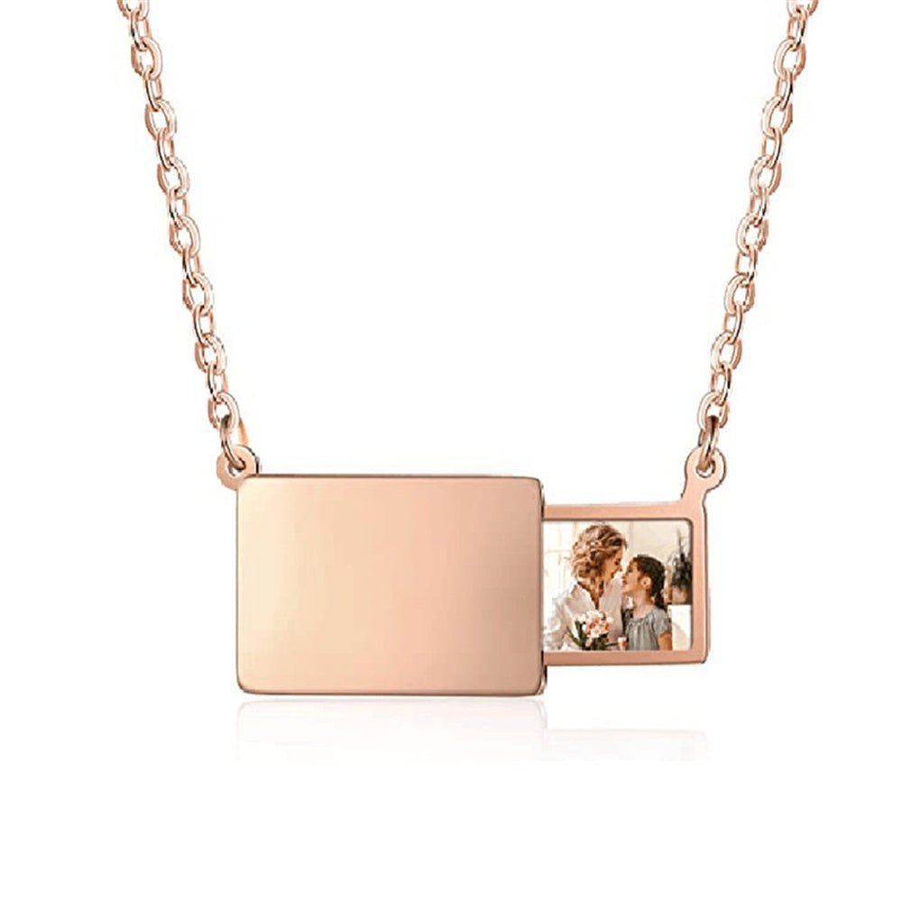 Creative Pull Out Photo Envelope Necklace - Metamorphosis Creations