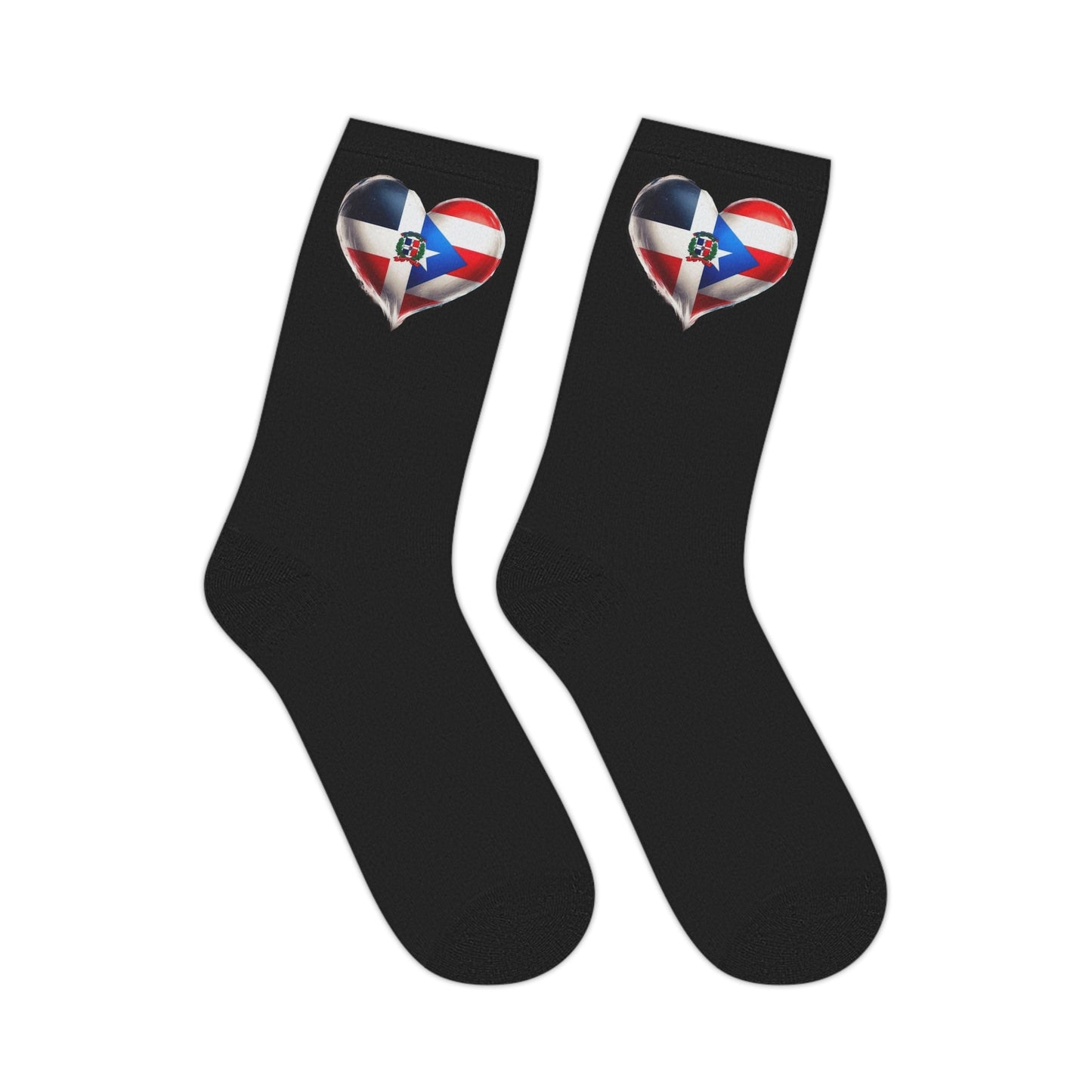 DomiRikan Flag Mid - Length Socks | Comfortable Footwear for Gifting, Daily Wear, Sports & Patriotic Events - Metamorphosis Creations