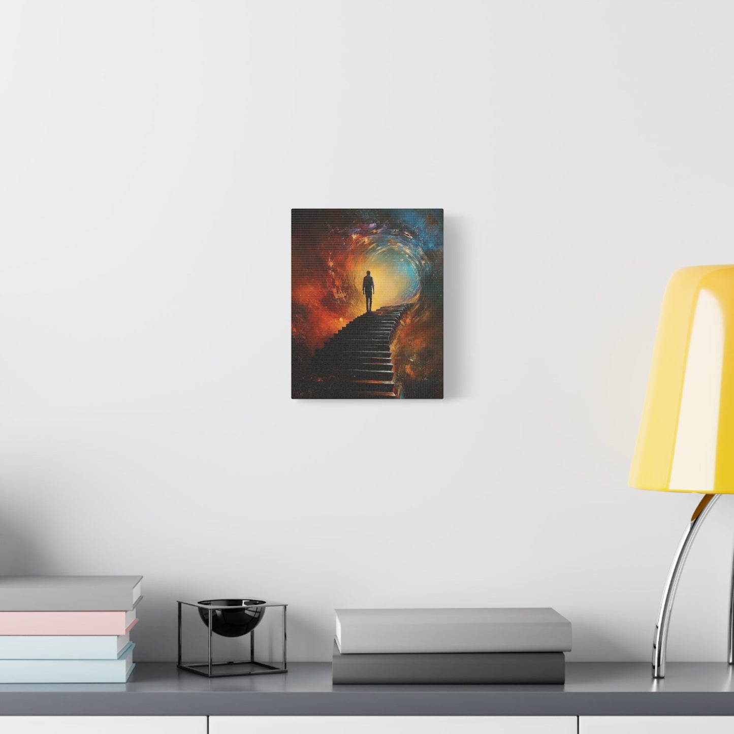 Embrace the Spirit of Nature and Free - Flowing Boho Vibes Spiritual Journey Canvas Art, Inspirational Meditation Decor, Inspirational Quote Wall Art - Metamorphosis Creations