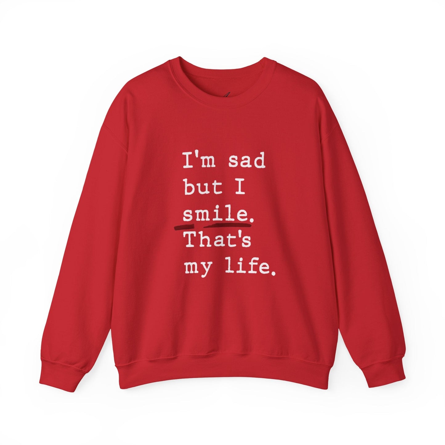 Emotional Statement Crewneck Sweatshirt - Unisex Casual Wear, Gift for Friends, Humor Apparel, Self - Care Reminder, Everyday Comfort - Metamorphosis Creations