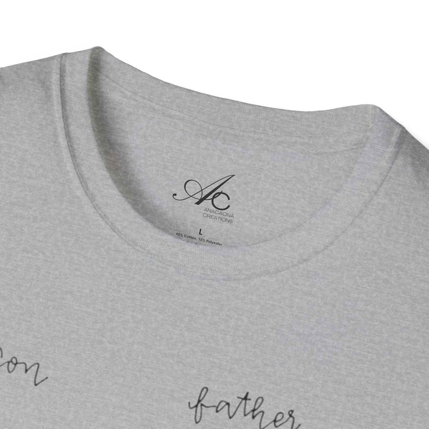 Father and Son Connection TShirt Family Gift Dad Shirt Unisex Tee Meaningful Apparel Fathers Day Family Bonding - Metamorphosis Creations