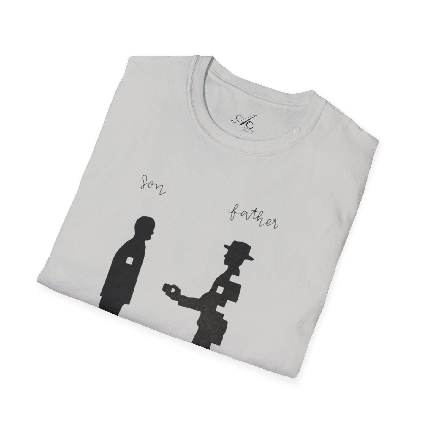 Father and Son Connection TShirt Family Gift Dad Shirt Unisex Tee Meaningful Apparel Fathers Day Family Bonding - Metamorphosis Creations