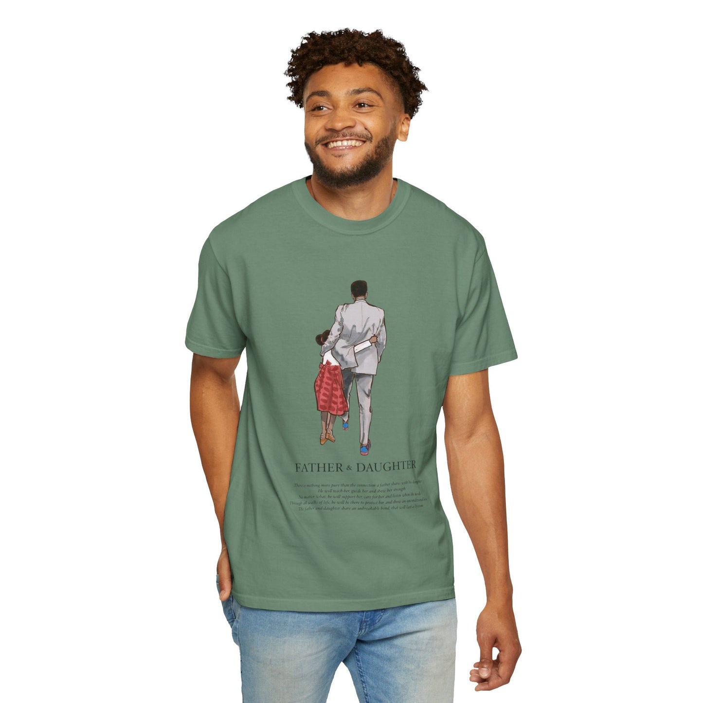 Father & Daughter Unisex T-Shirt, Heartwarming Gift for Dad, Perfect for Father's Day, Family Bonding, Casual Wear - Metamorphosis Creations