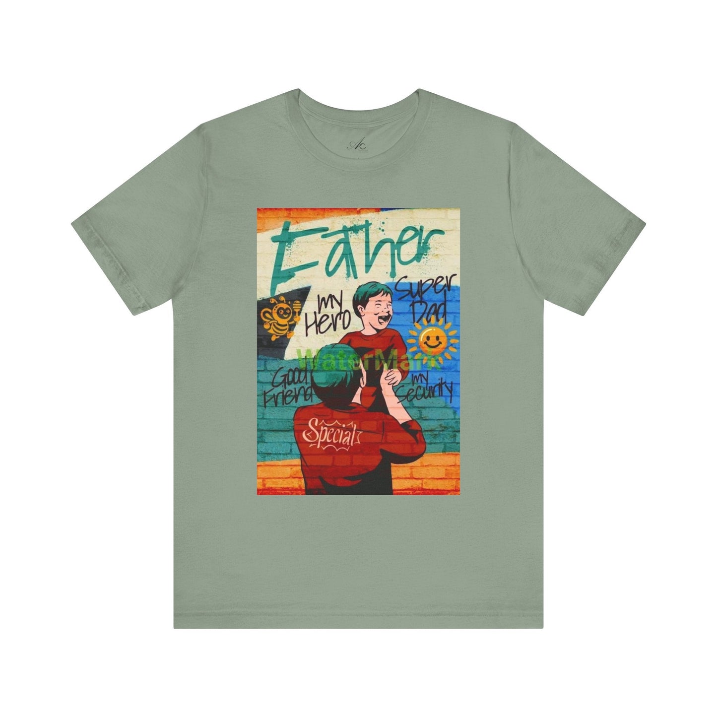 Fathers Day Hero Tee, Unisex TShirt, Gift for Dad, Super Dad Shirt, Fathers Day Present, Casual Style - Metamorphosis Creations