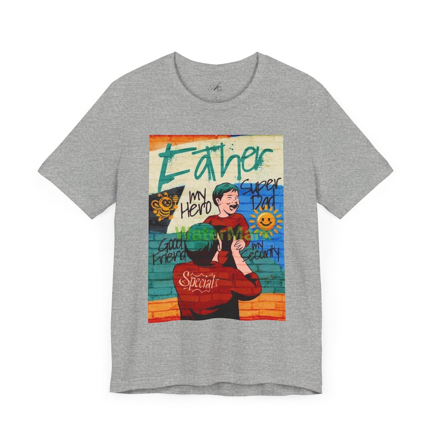 Fathers Day Hero Tee, Unisex TShirt, Gift for Dad, Super Dad Shirt, Fathers Day Present, Casual Style - Metamorphosis Creations