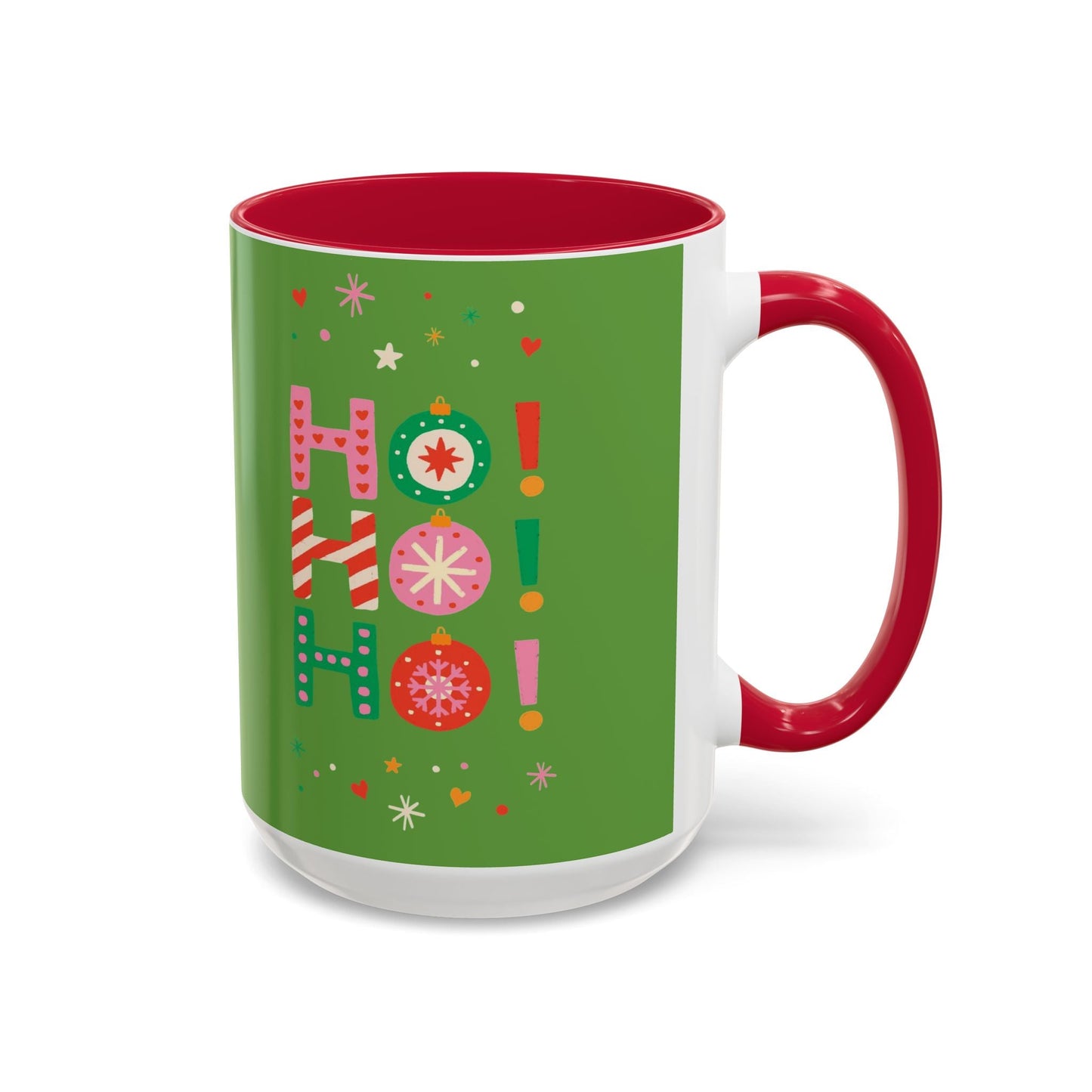 Festive Holiday Mug - Perfect for Christmas, Gift for Coffee Lovers & Cheerful Decor, Ho Ho Ho Design, 11oz & 15oz - Metamorphosis Creations
