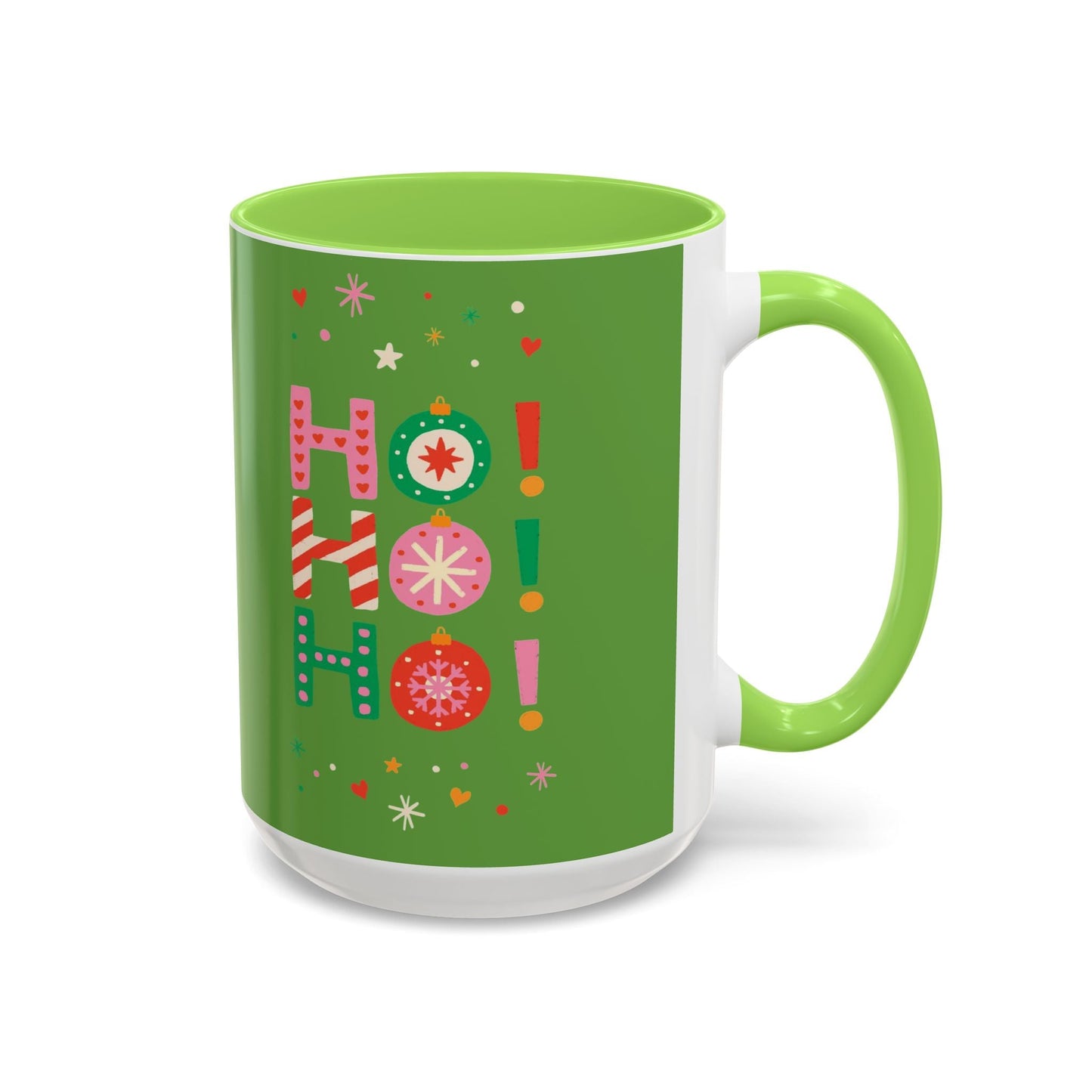 Festive Holiday Mug - Perfect for Christmas, Gift for Coffee Lovers & Cheerful Decor, Ho Ho Ho Design, 11oz & 15oz - Metamorphosis Creations