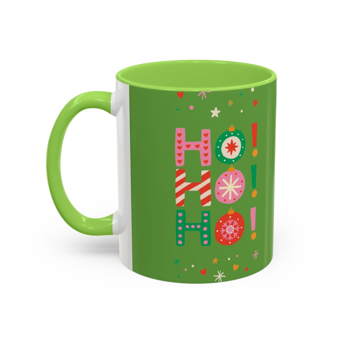 Festive Holiday Mug - Perfect for Christmas, Gift for Coffee Lovers & Cheerful Decor, Ho Ho Ho Design, 11oz & 15oz - Metamorphosis Creations