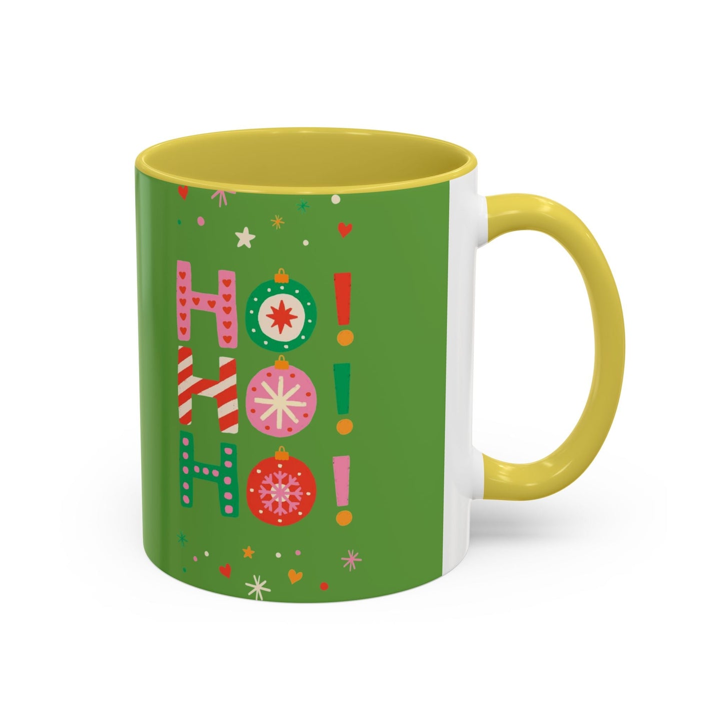 Festive Holiday Mug - Perfect for Christmas, Gift for Coffee Lovers & Cheerful Decor, Ho Ho Ho Design, 11oz & 15oz - Metamorphosis Creations