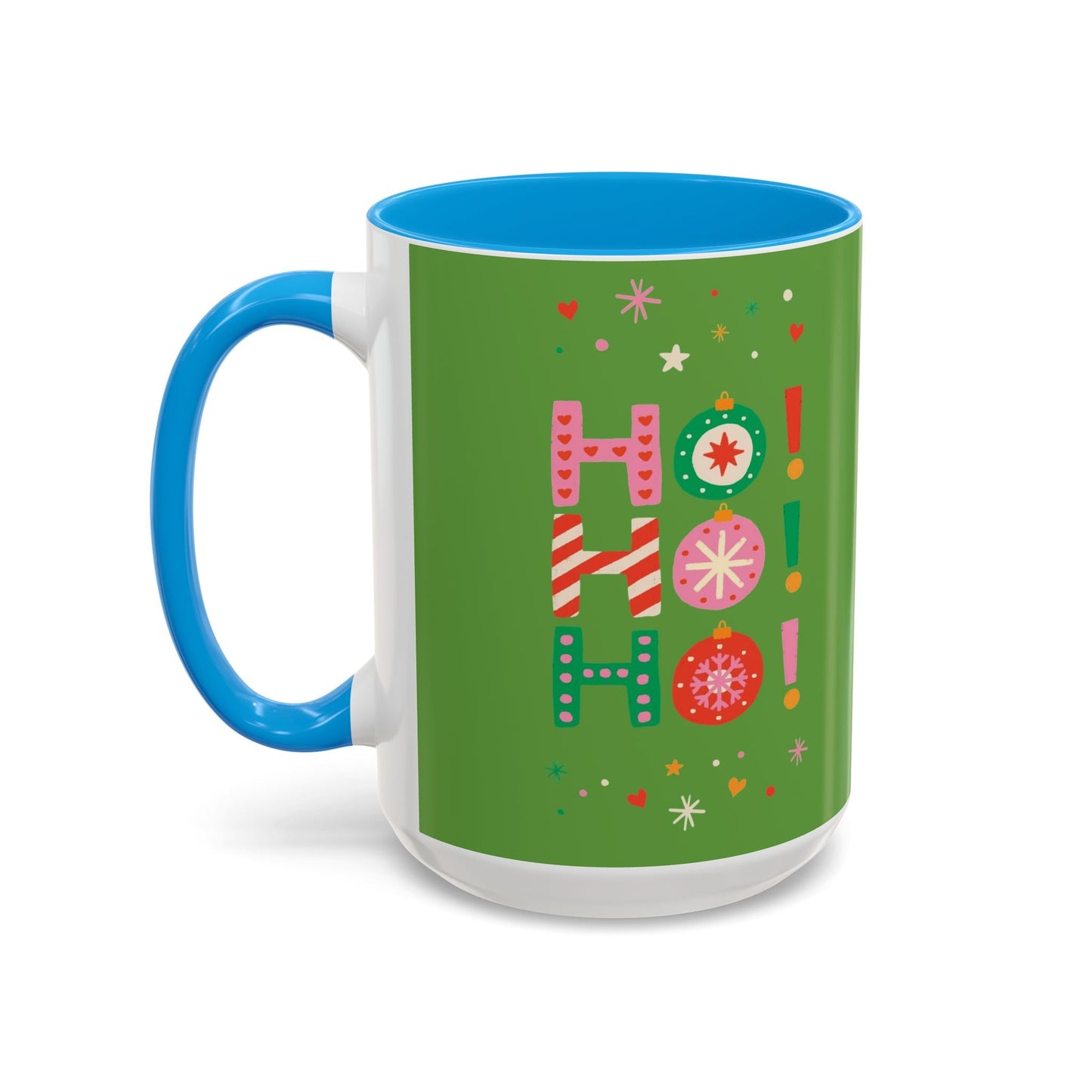 Festive Holiday Mug - Perfect for Christmas, Gift for Coffee Lovers & Cheerful Decor, Ho Ho Ho Design, 11oz & 15oz - Metamorphosis Creations