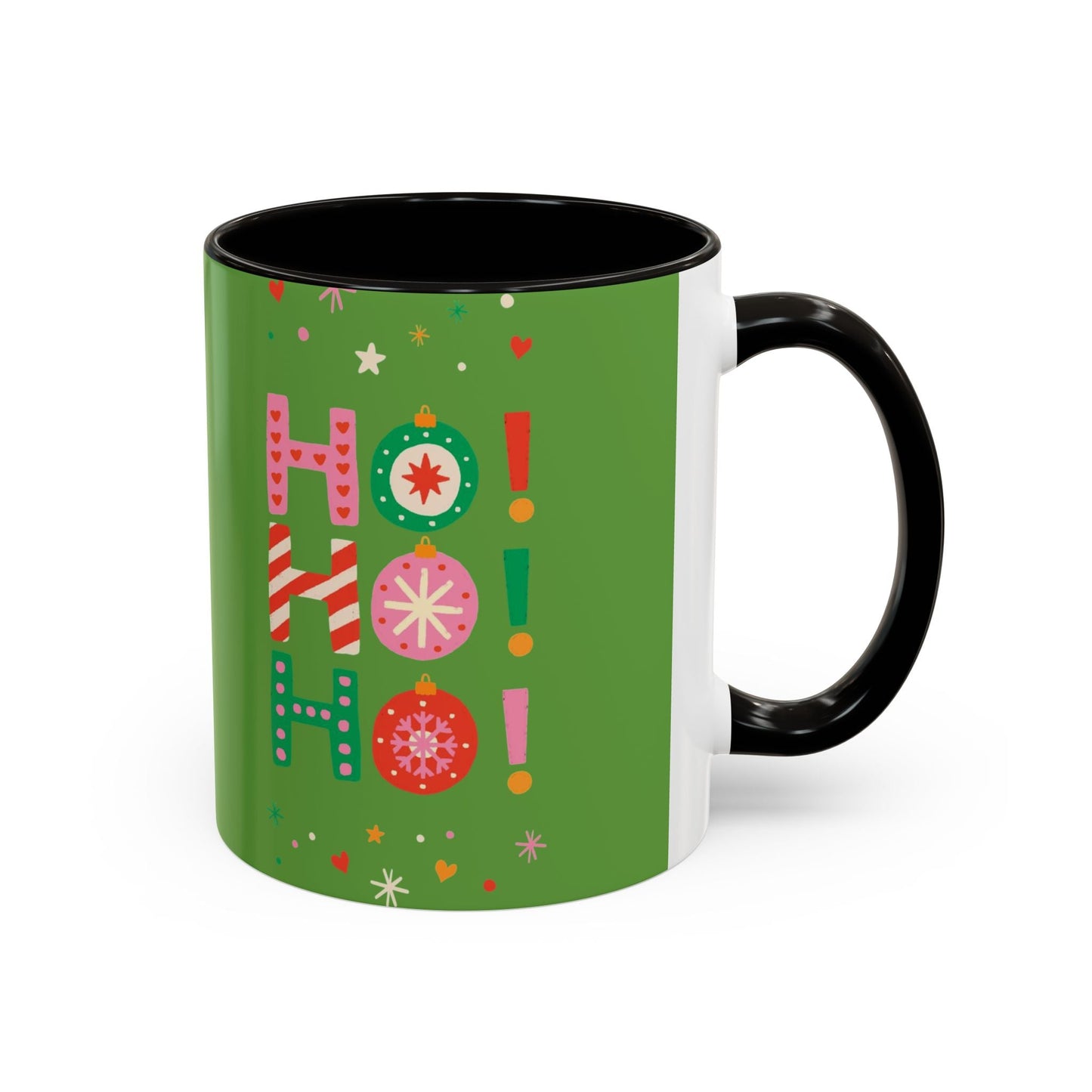 Festive Holiday Mug - Perfect for Christmas, Gift for Coffee Lovers & Cheerful Decor, Ho Ho Ho Design, 11oz & 15oz - Metamorphosis Creations