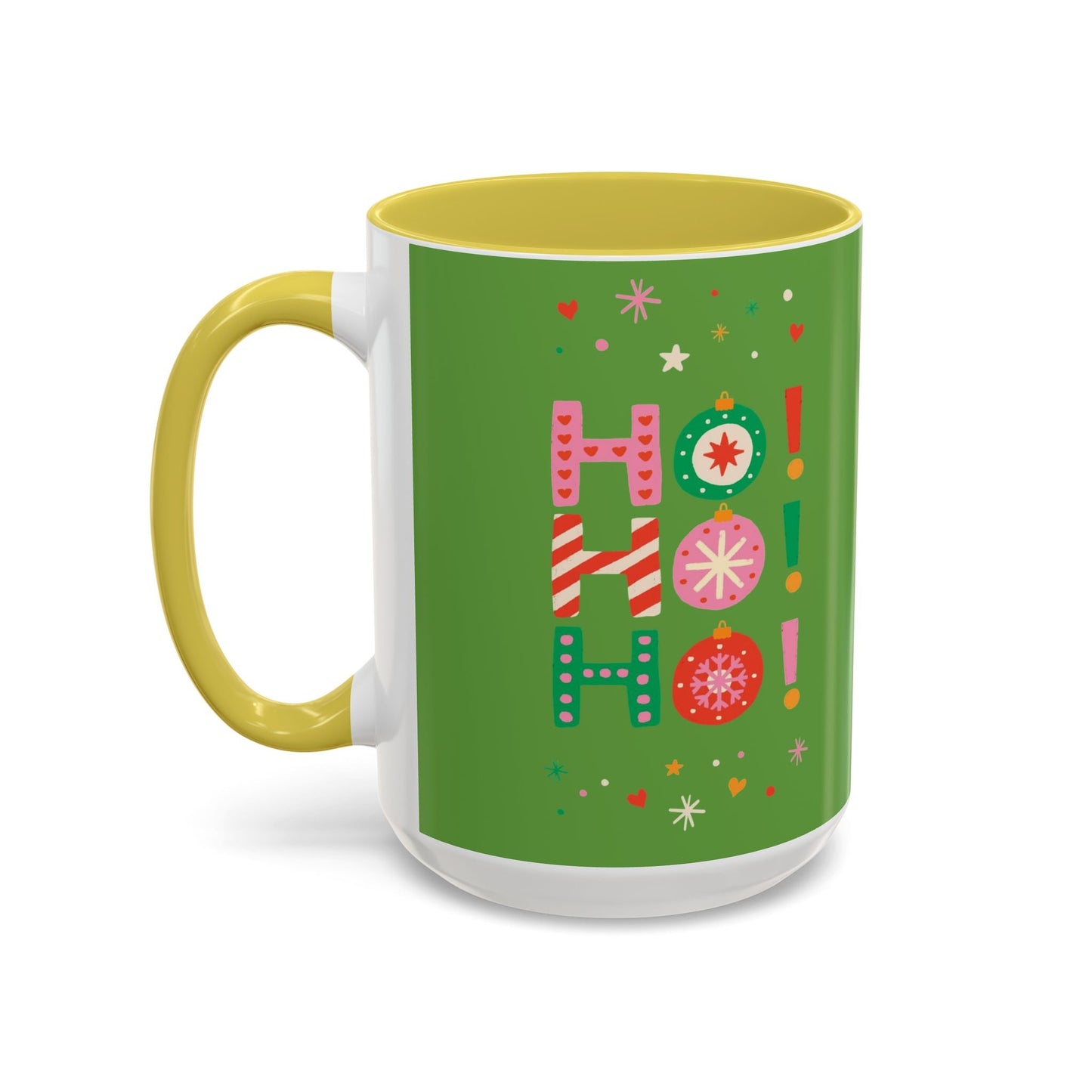 Festive Holiday Mug - Perfect for Christmas, Gift for Coffee Lovers & Cheerful Decor, Ho Ho Ho Design, 11oz & 15oz - Metamorphosis Creations