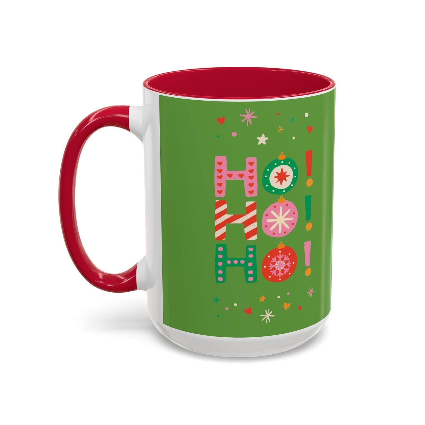 Festive Holiday Mug - Perfect for Christmas, Gift for Coffee Lovers & Cheerful Decor, Ho Ho Ho Design, 11oz & 15oz - Metamorphosis Creations