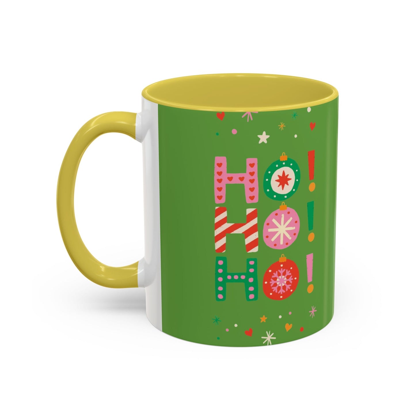 Festive Holiday Mug - Perfect for Christmas, Gift for Coffee Lovers & Cheerful Decor, Ho Ho Ho Design, 11oz & 15oz - Metamorphosis Creations