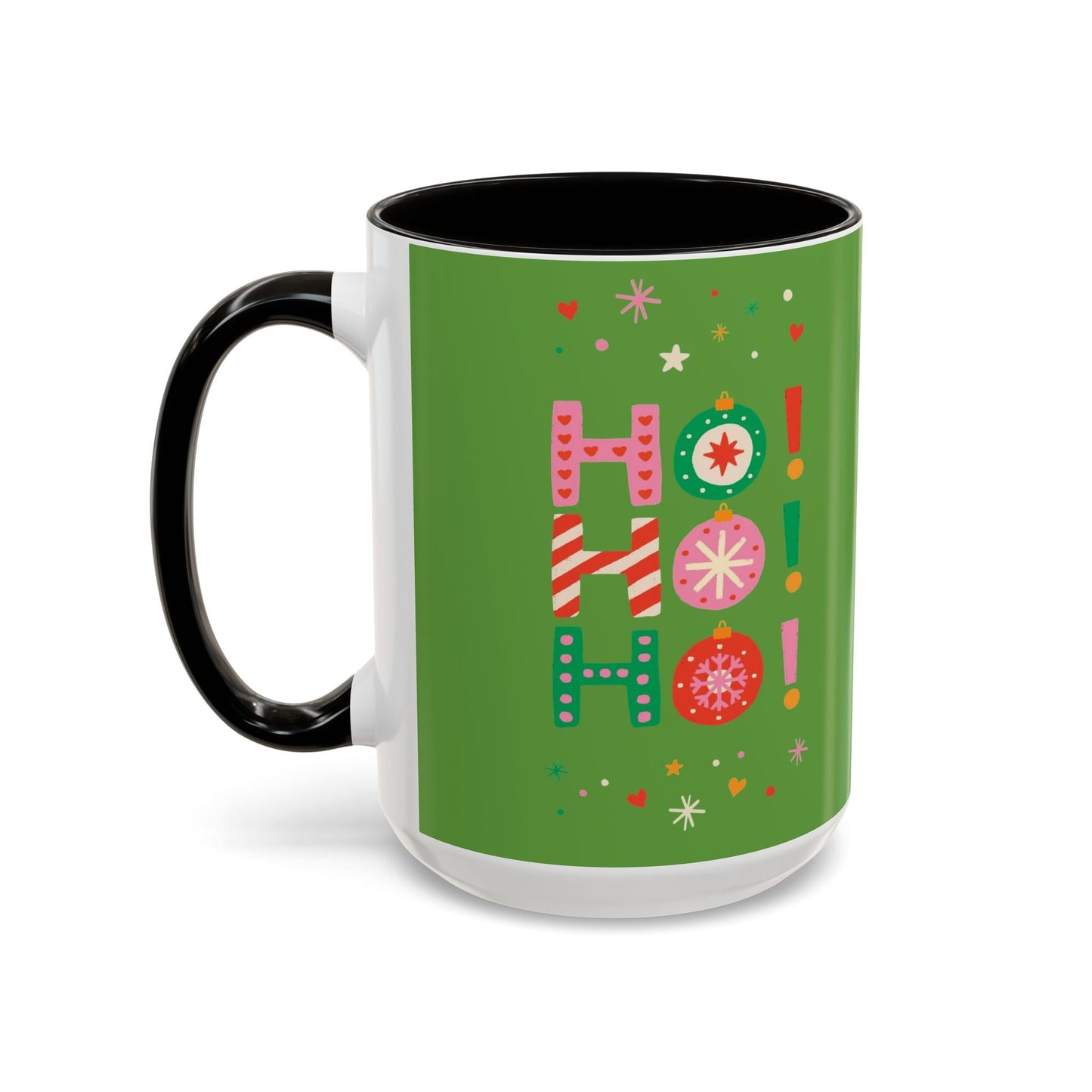 Festive Holiday Mug - Perfect for Christmas, Gift for Coffee Lovers & Cheerful Decor, Ho Ho Ho Design, 11oz & 15oz - Metamorphosis Creations
