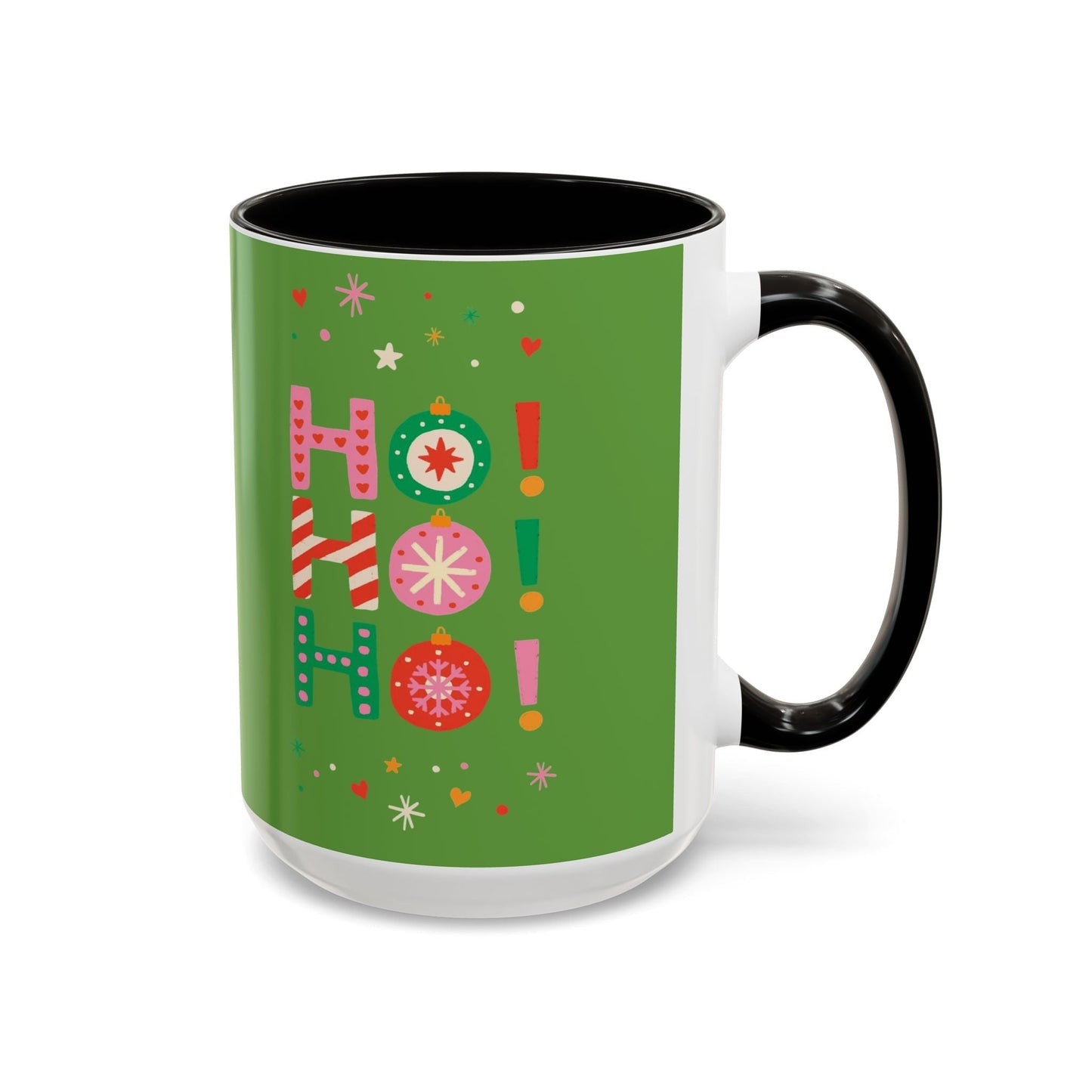 Festive Holiday Mug - Perfect for Christmas, Gift for Coffee Lovers & Cheerful Decor, Ho Ho Ho Design, 11oz & 15oz - Metamorphosis Creations