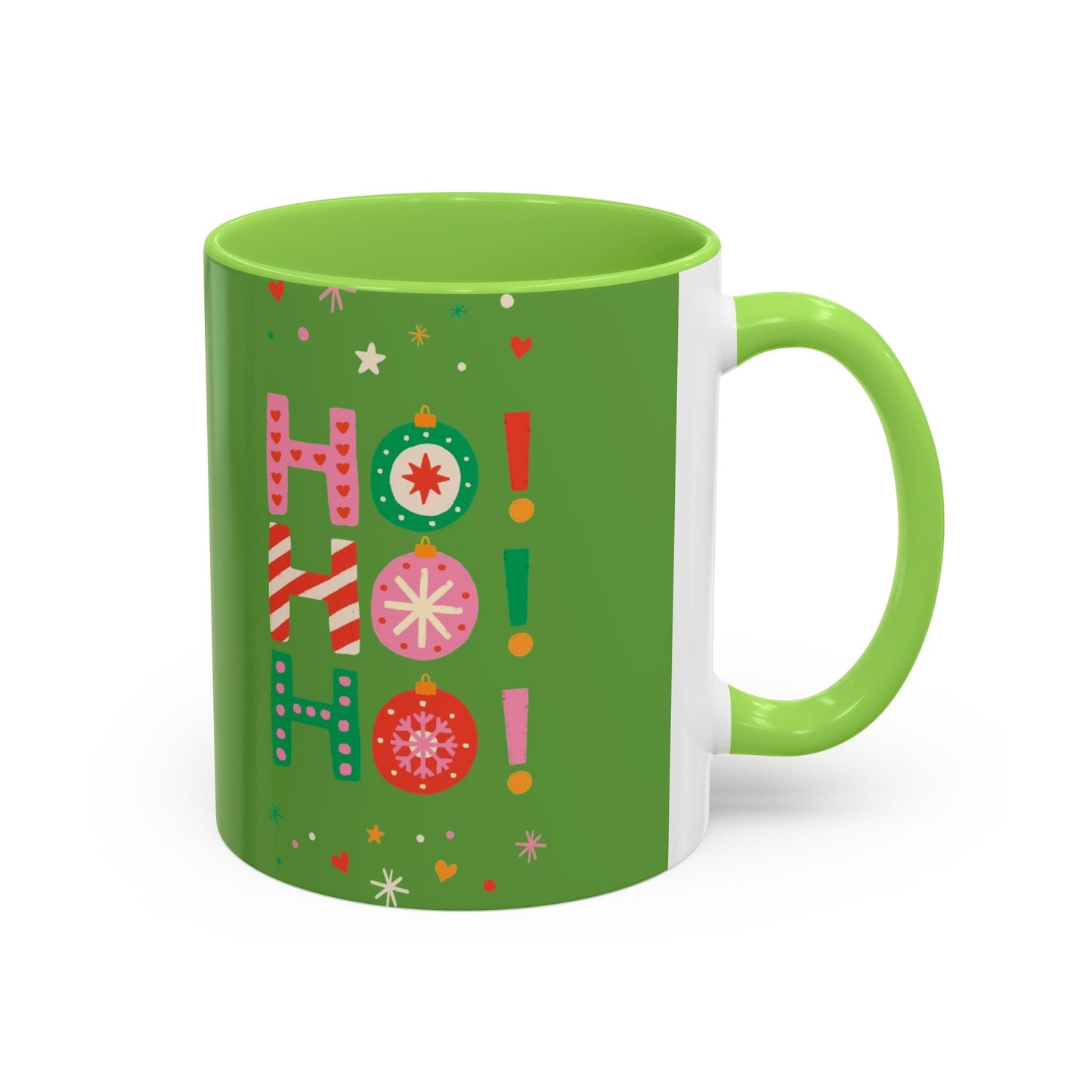 Festive Holiday Mug - Perfect for Christmas, Gift for Coffee Lovers & Cheerful Decor, Ho Ho Ho Design, 11oz & 15oz - Metamorphosis Creations