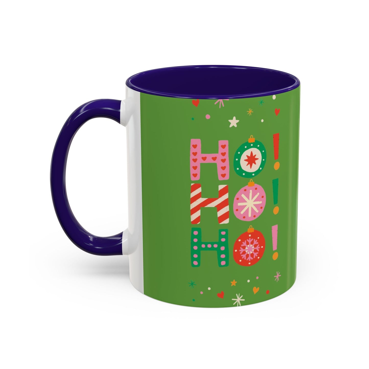 Festive Holiday Mug - Perfect for Christmas, Gift for Coffee Lovers & Cheerful Decor, Ho Ho Ho Design, 11oz & 15oz - Metamorphosis Creations