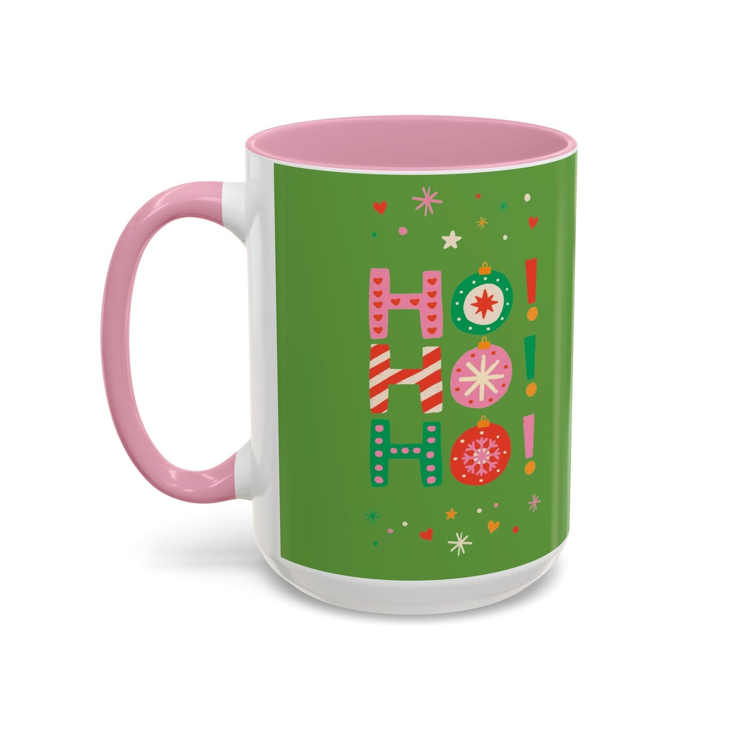 Festive Holiday Mug - Perfect for Christmas, Gift for Coffee Lovers & Cheerful Decor, Ho Ho Ho Design, 11oz & 15oz - Metamorphosis Creations